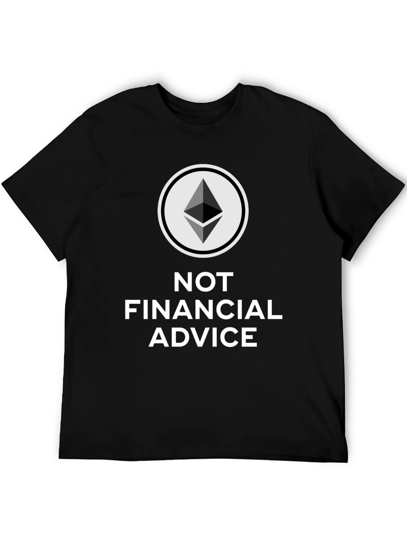 Ethereum Crypto Not Financial Advice T-Shirt