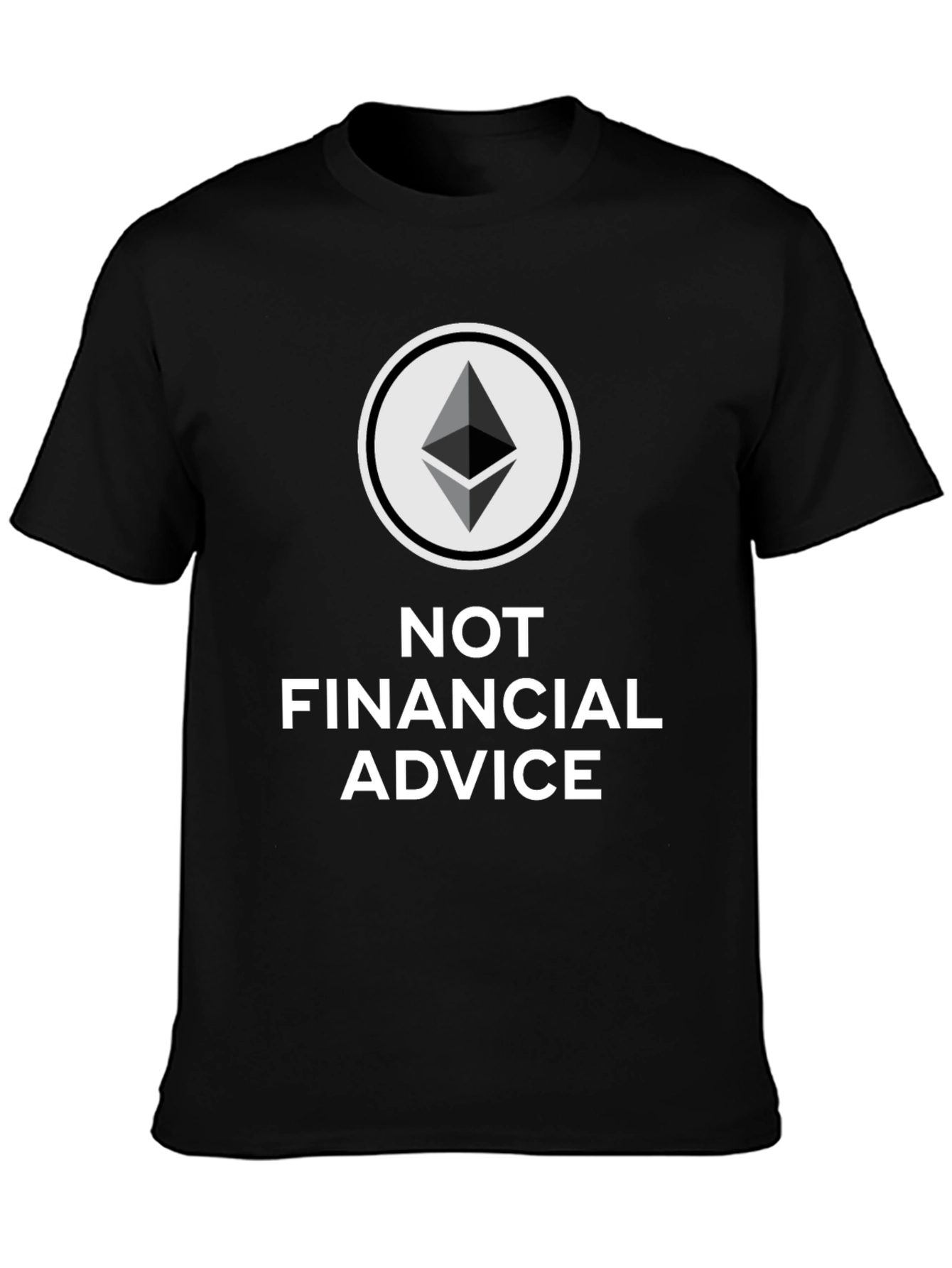 Ethereum Crypto Not Financial Advice T-Shirt