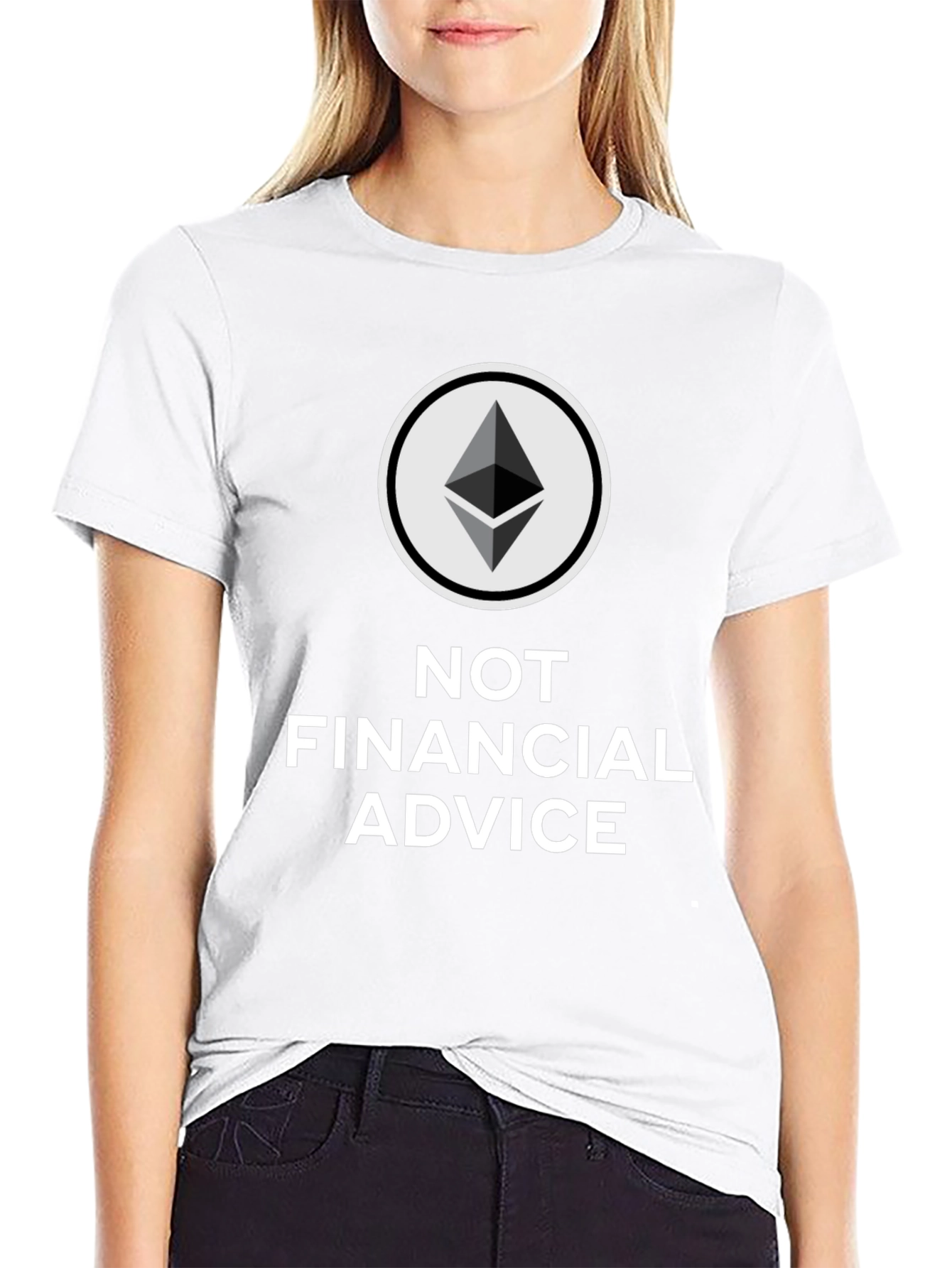 Ethereum Crypto Not Financial Advice T-Shirt