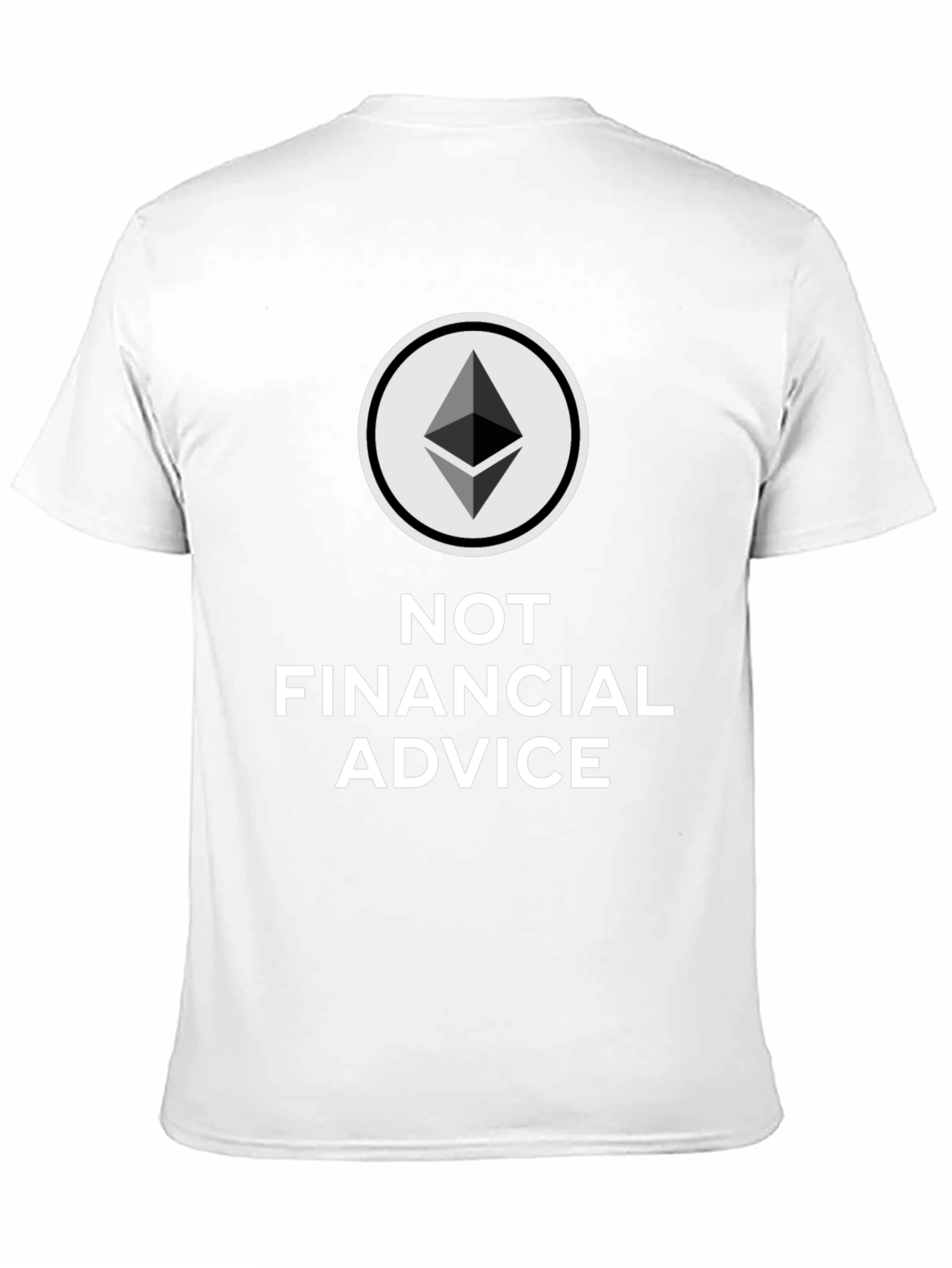 Ethereum Crypto Not Financial Advice T-Shirt