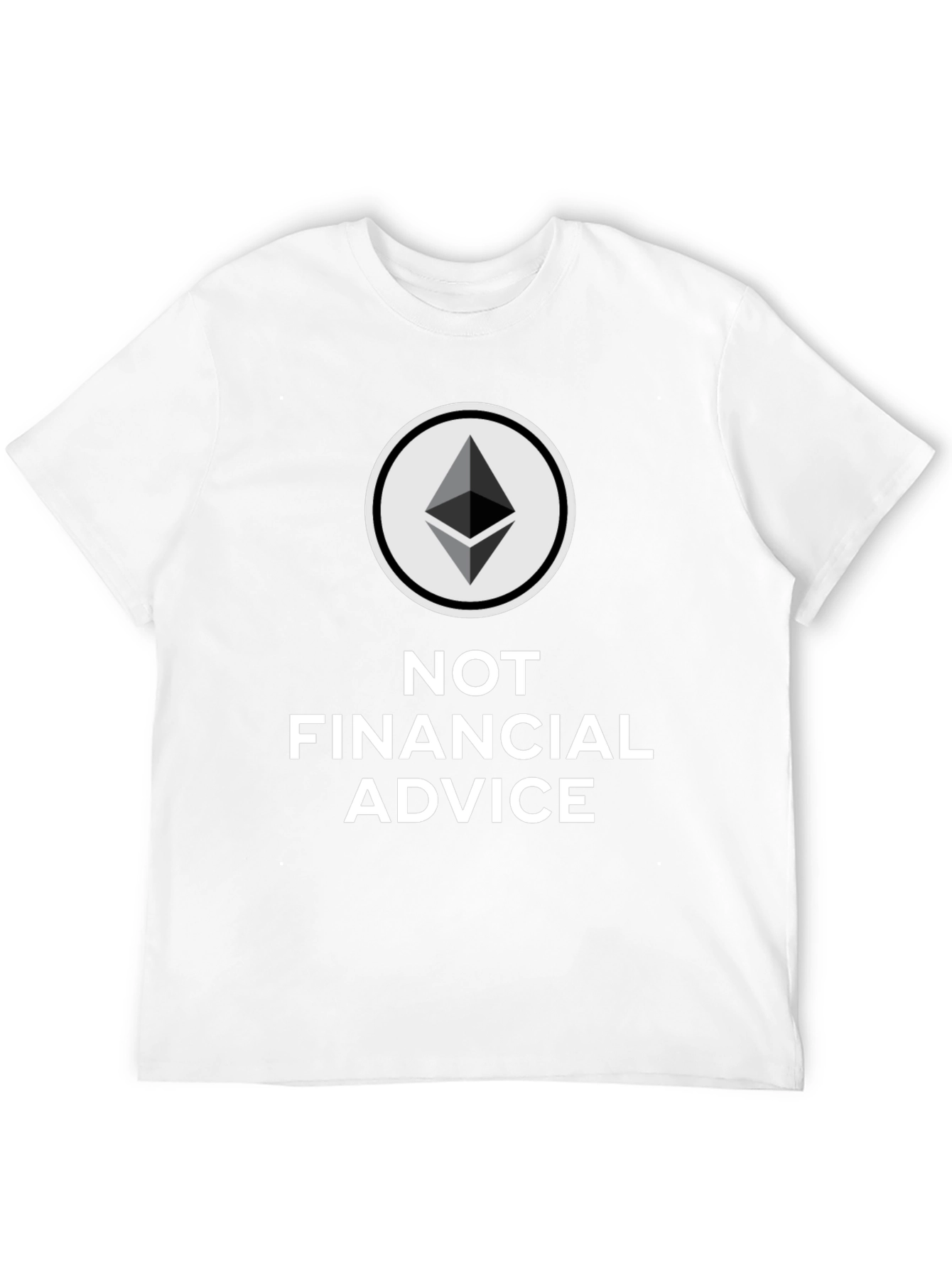 Ethereum Crypto Not Financial Advice T-Shirt