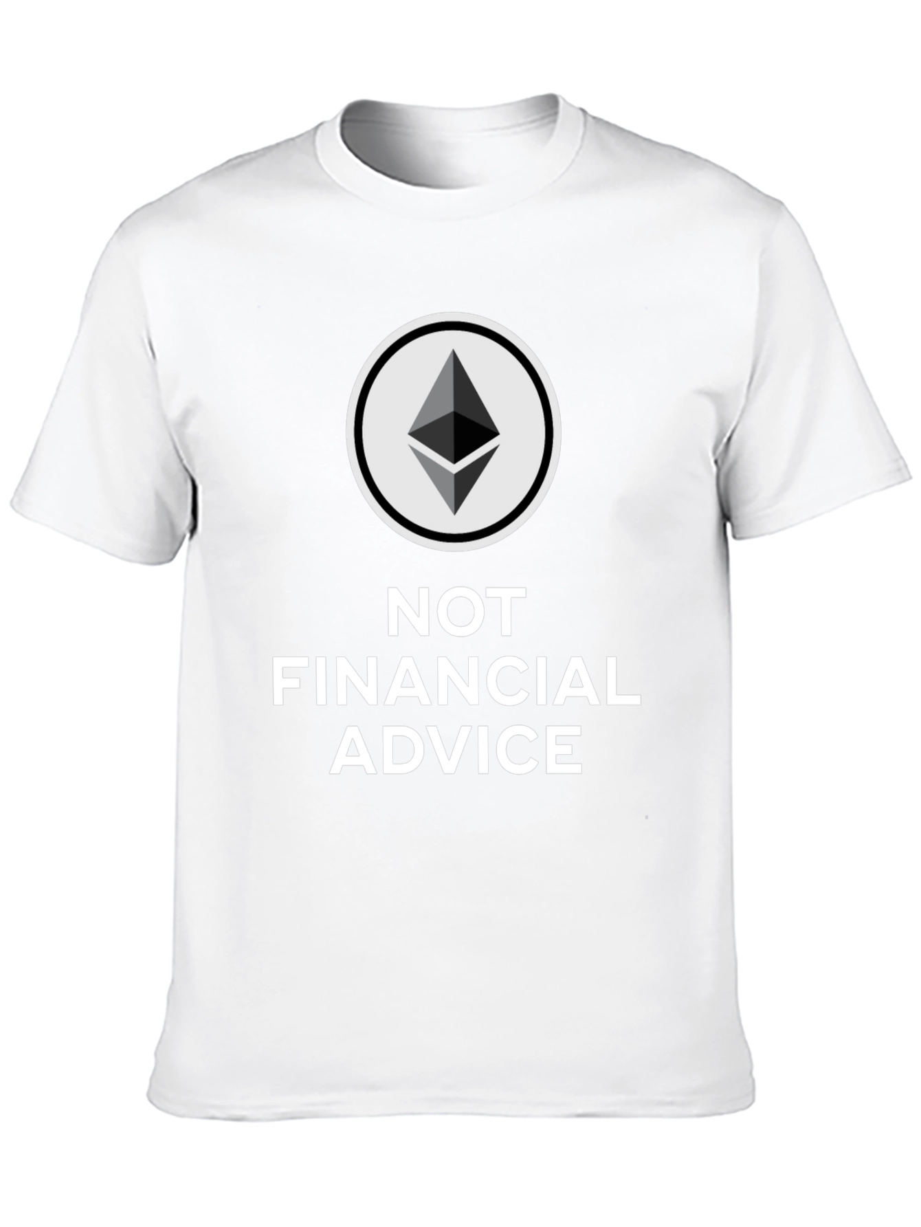 Ethereum Crypto Not Financial Advice T-Shirt