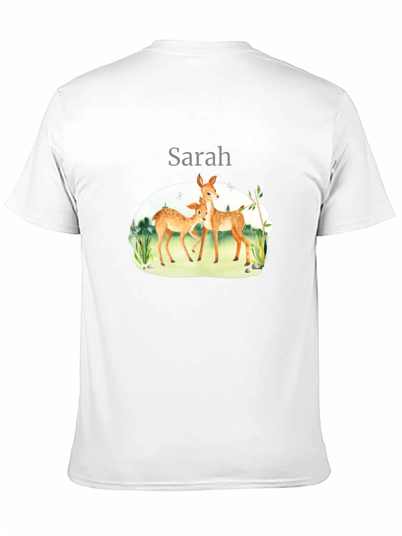 Deer Family Personalized T-Shirt