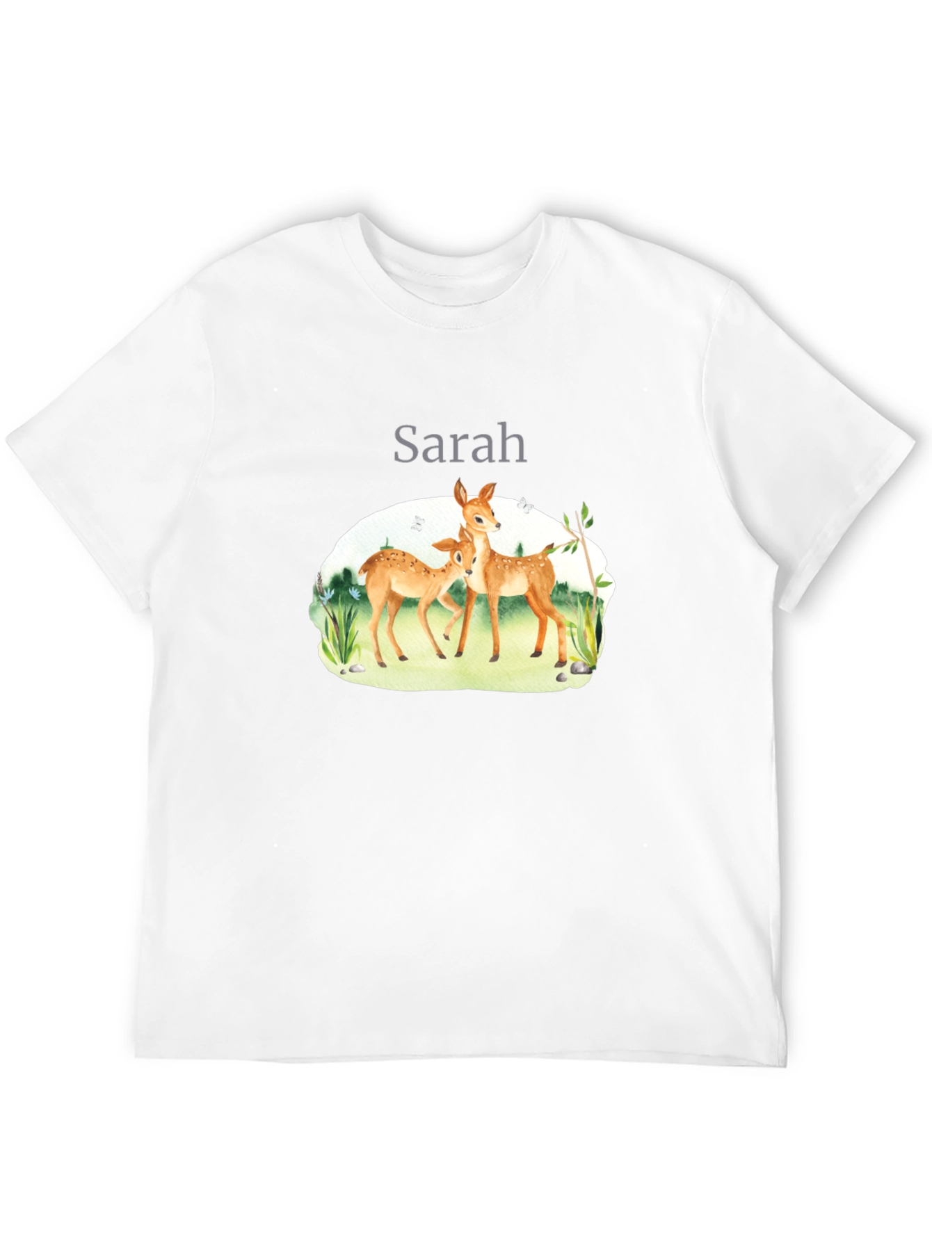 Deer Family Personalized T-Shirt