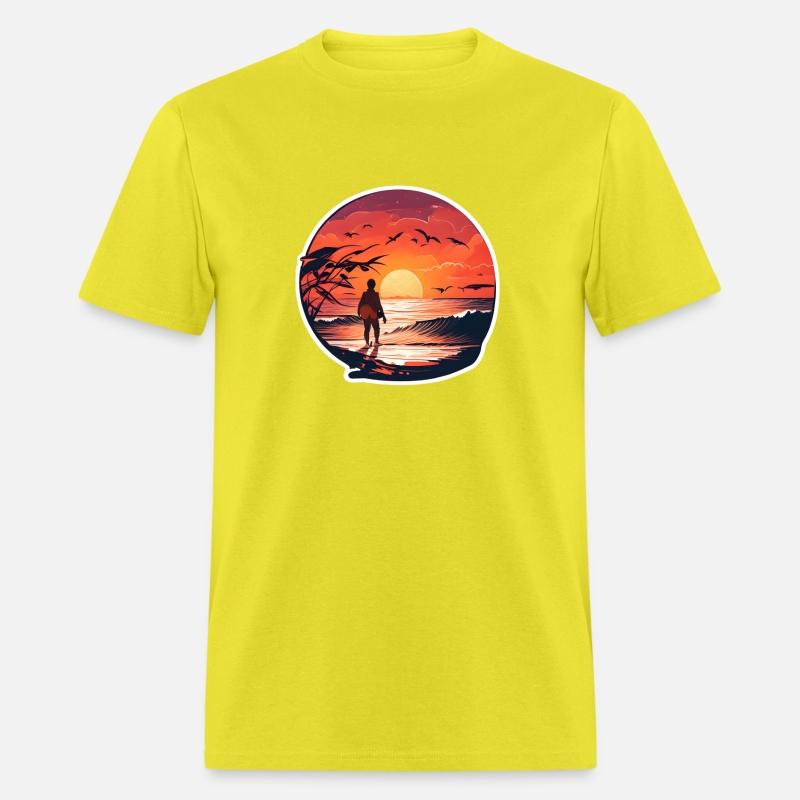 A Traveler Standing On A Beach