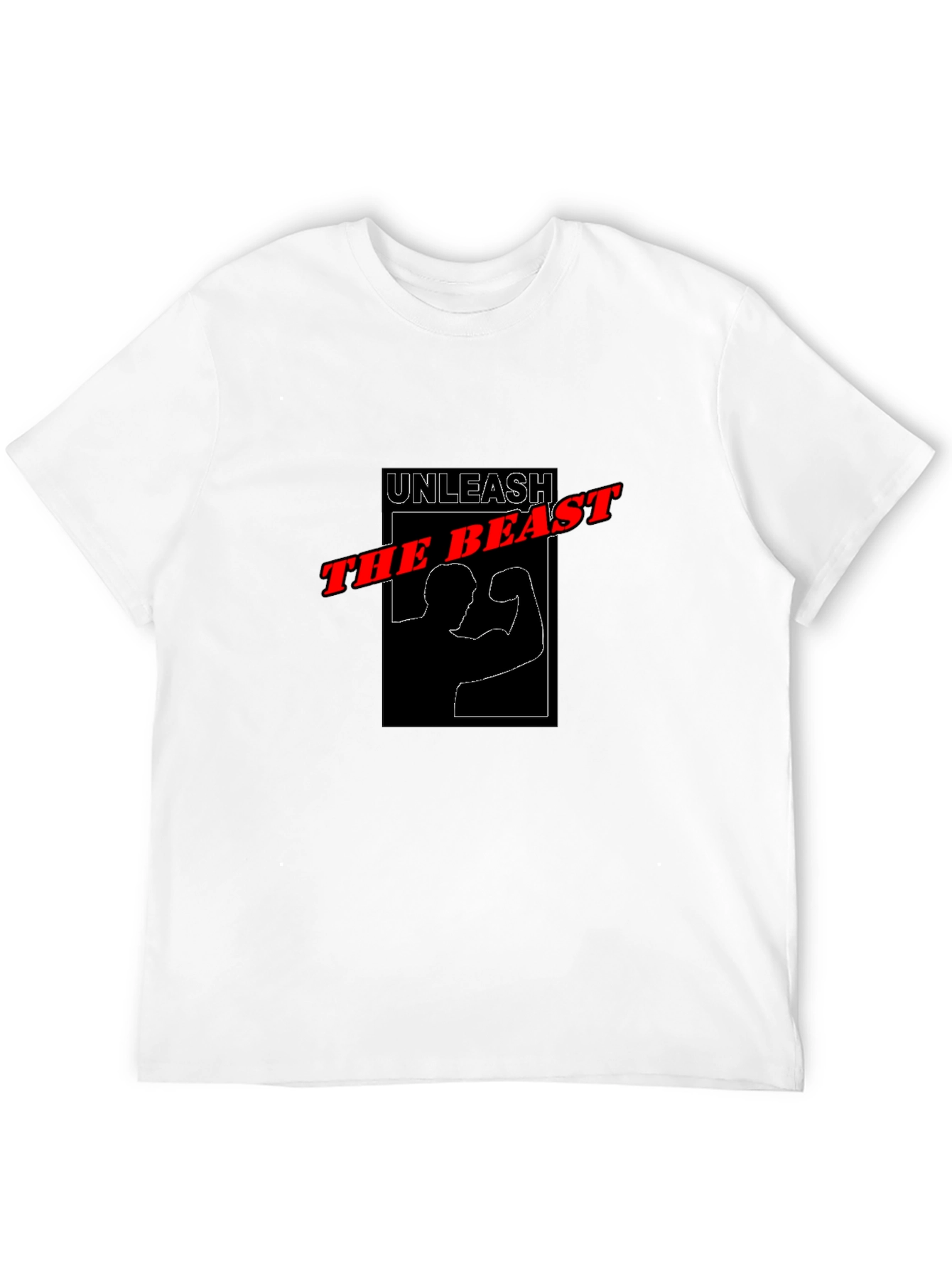 Unleash The Beast Black Graphic Tee