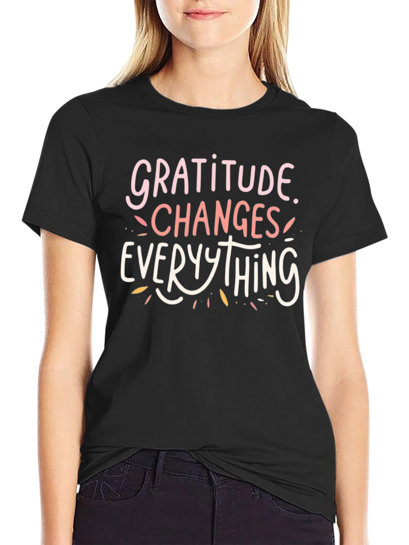 Gratitude Changes Everything Graphic Tee