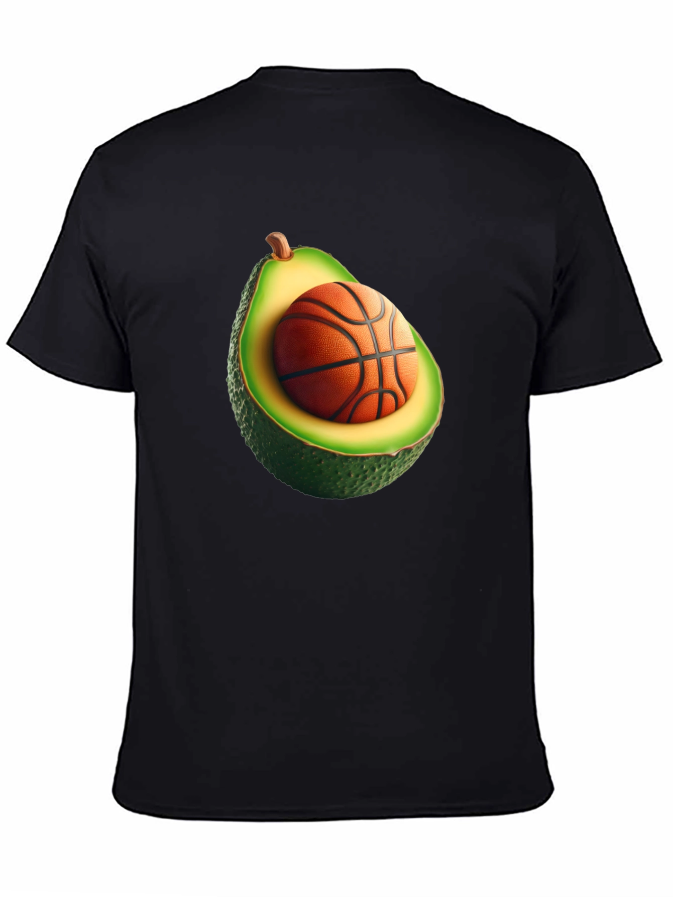 Avocado Basketball T-Shirt - Funny Graphic Tee