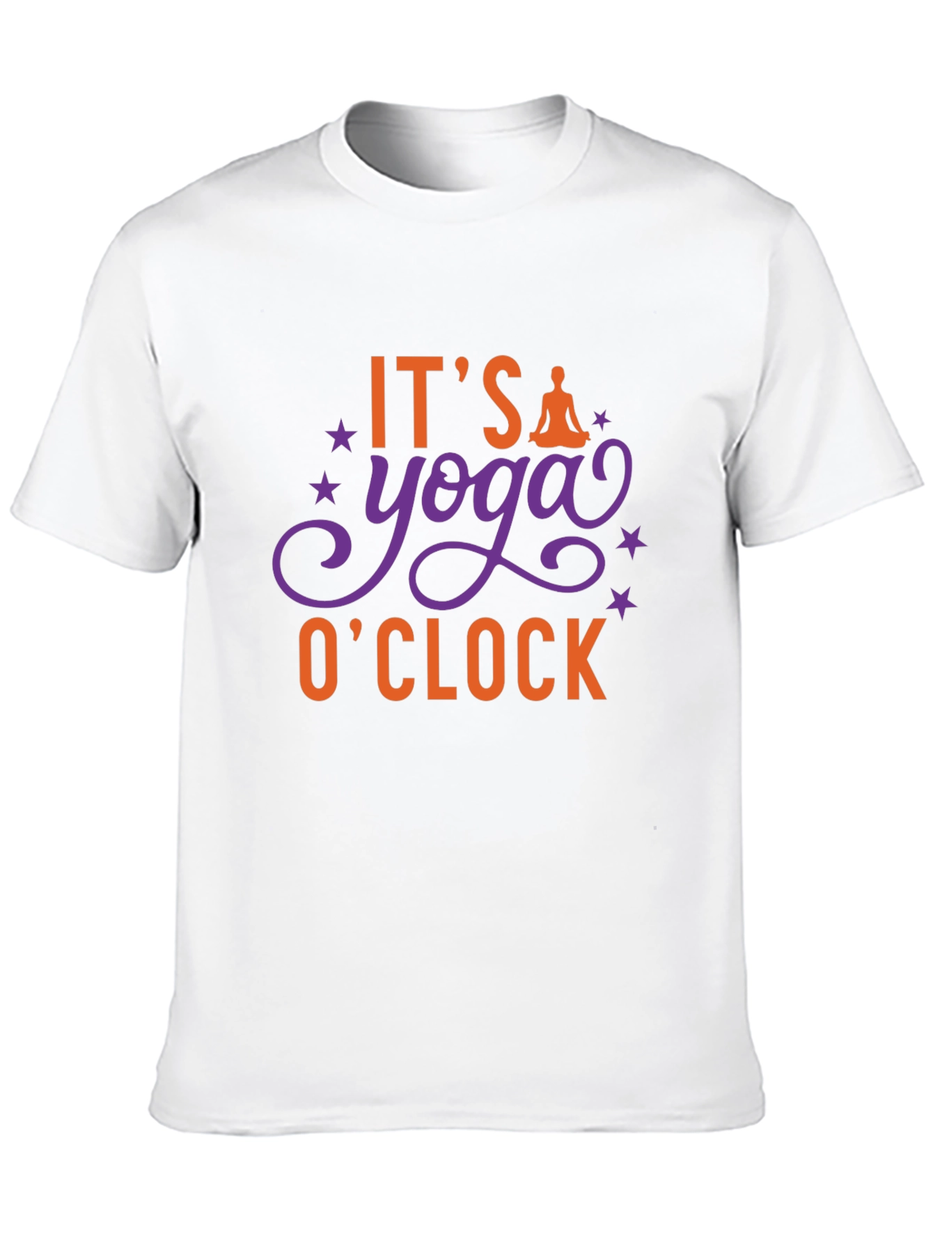 Yoga OClock T-Shirt - Stylish Relaxed Fit