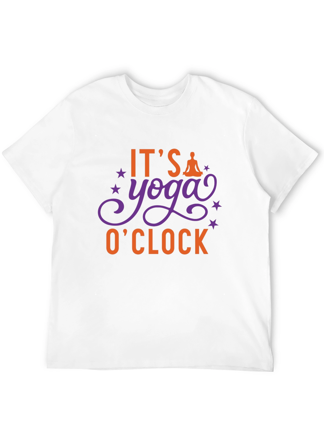 Yoga OClock T-Shirt - Stylish Relaxed Fit
