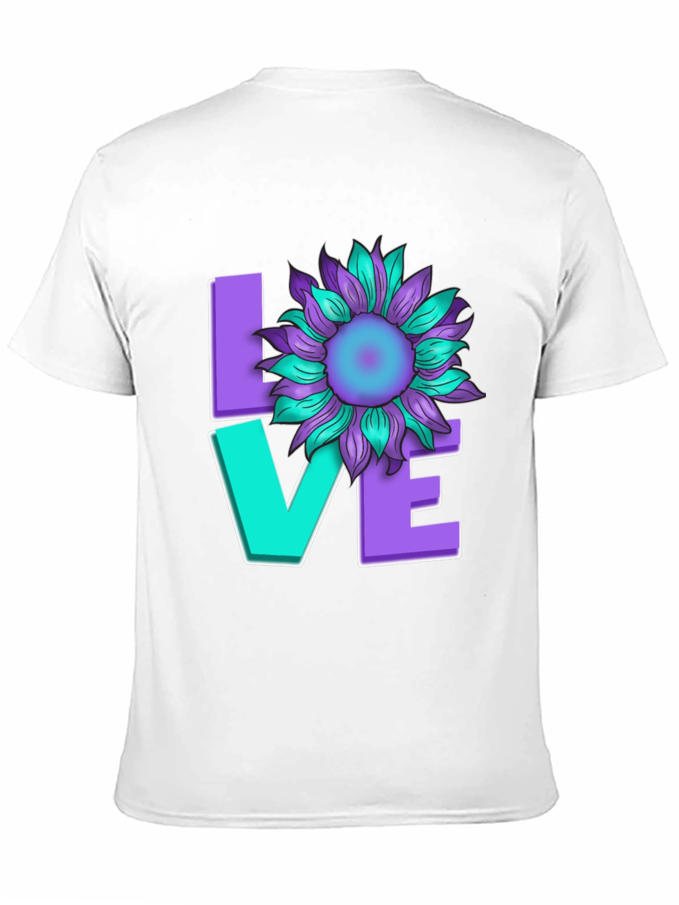 Love Sunflower Graphic T-Shirt