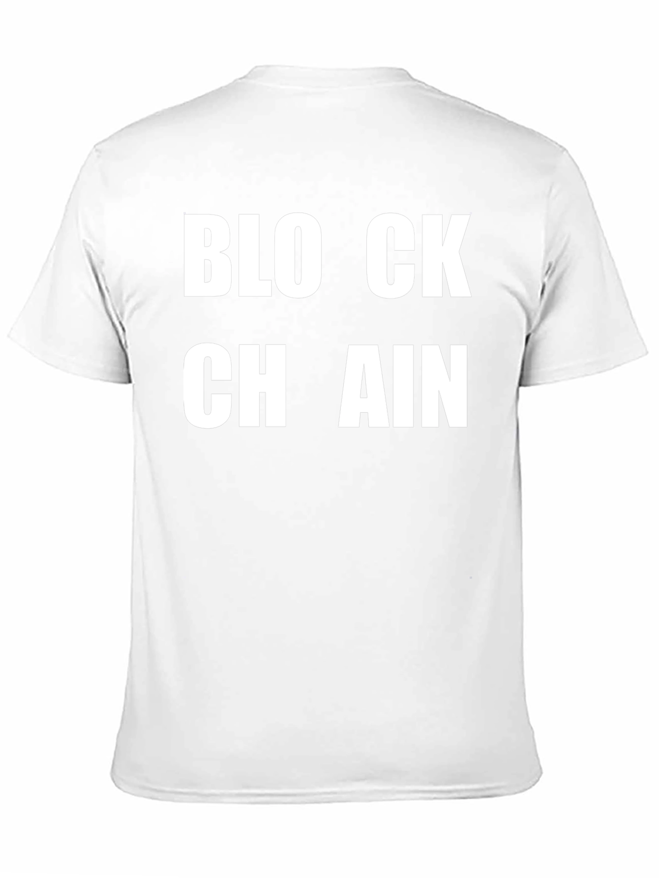 Blockchain Graphic Tee - Crypto Enthusiast Apparel