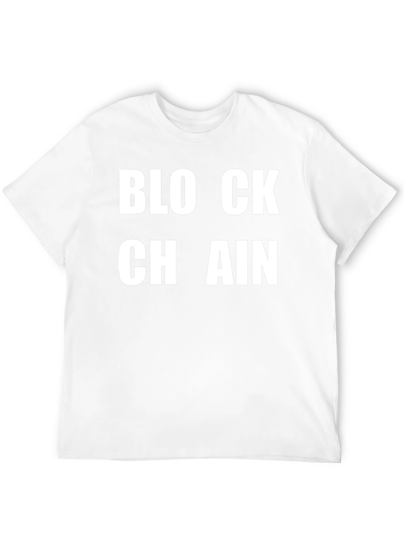 Blockchain Graphic Tee - Crypto Enthusiast Apparel