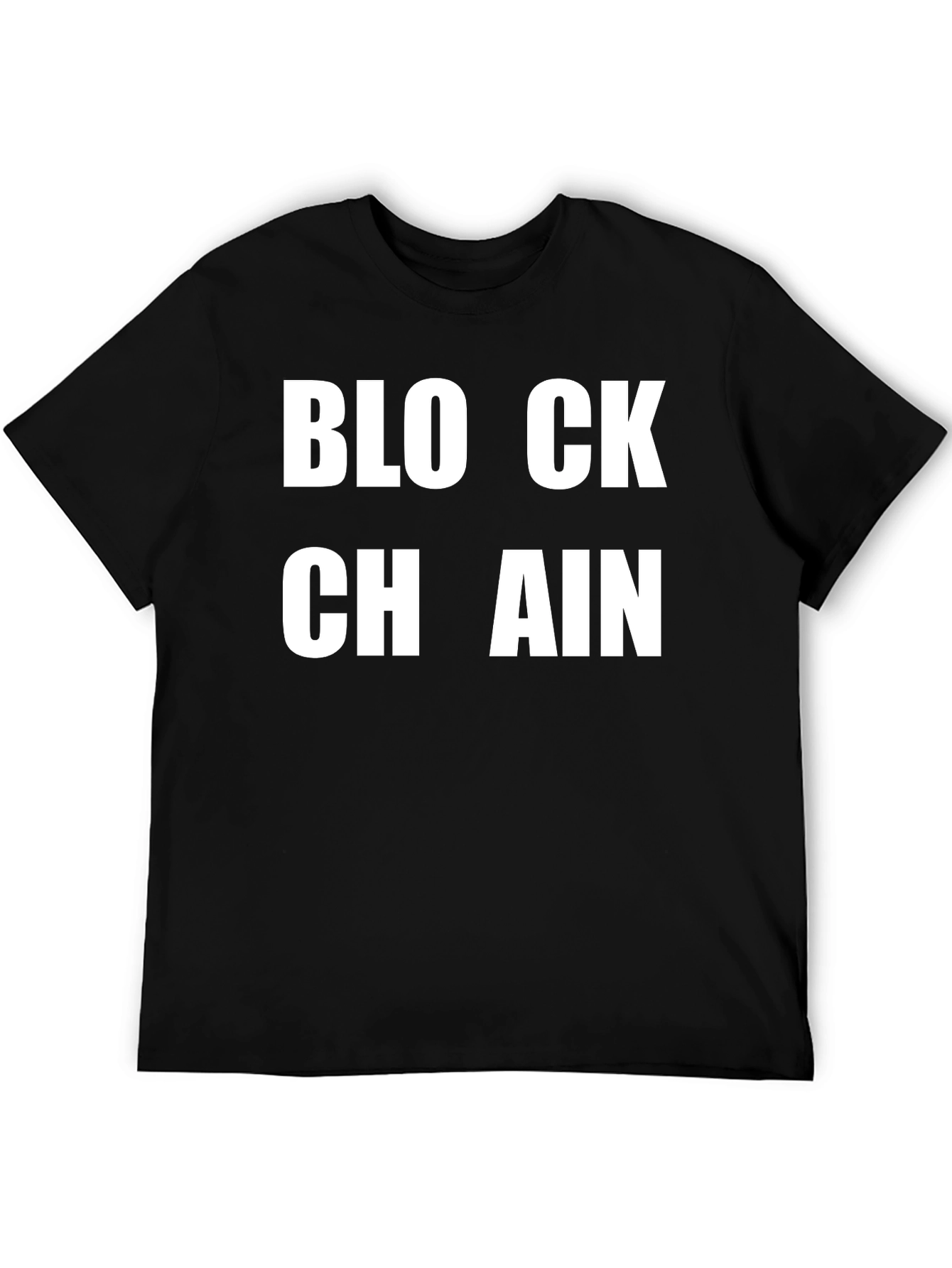 Blockchain Graphic Tee - Crypto Enthusiast Apparel
