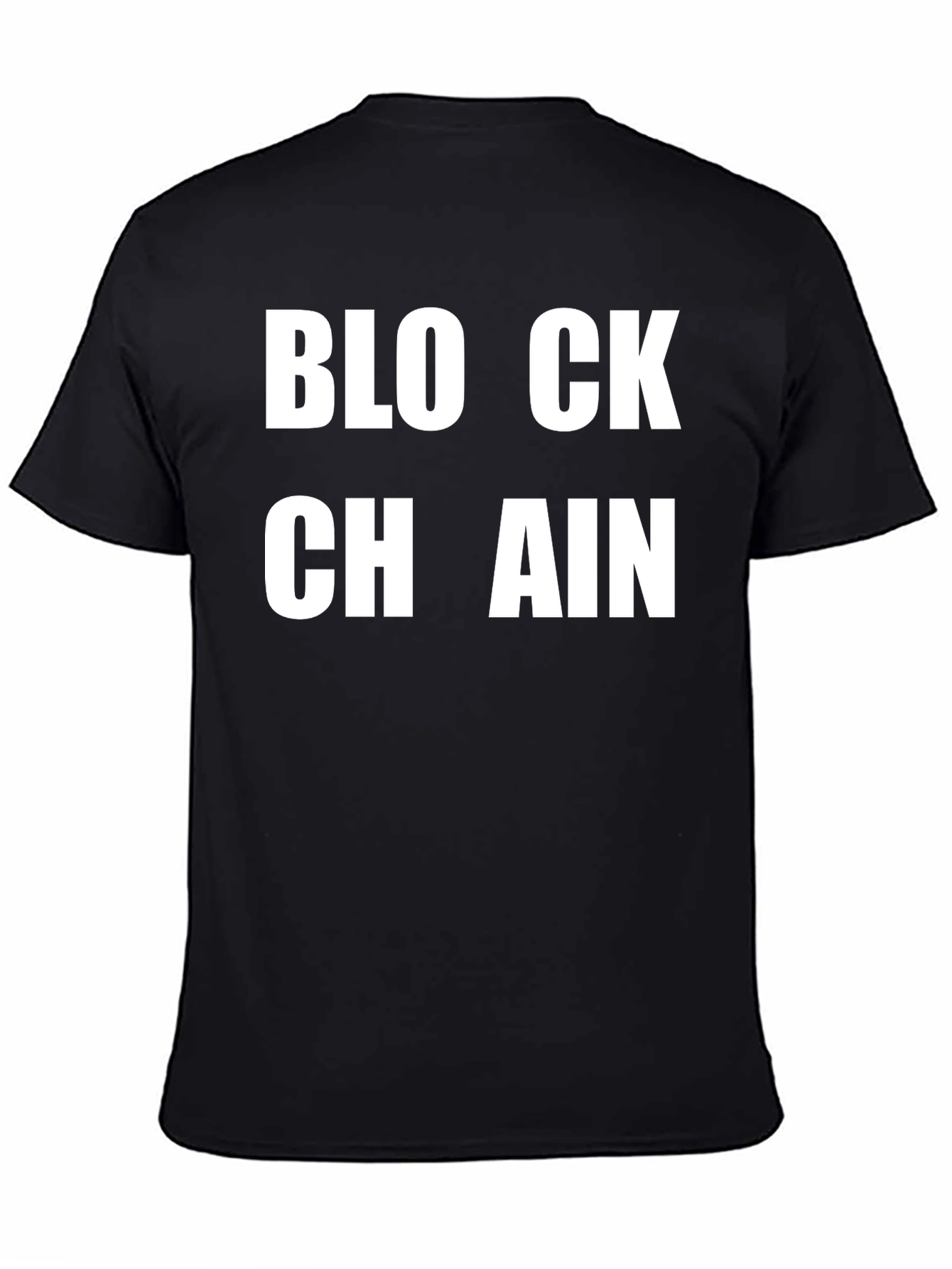 Blockchain Graphic Tee - Crypto Enthusiast Apparel