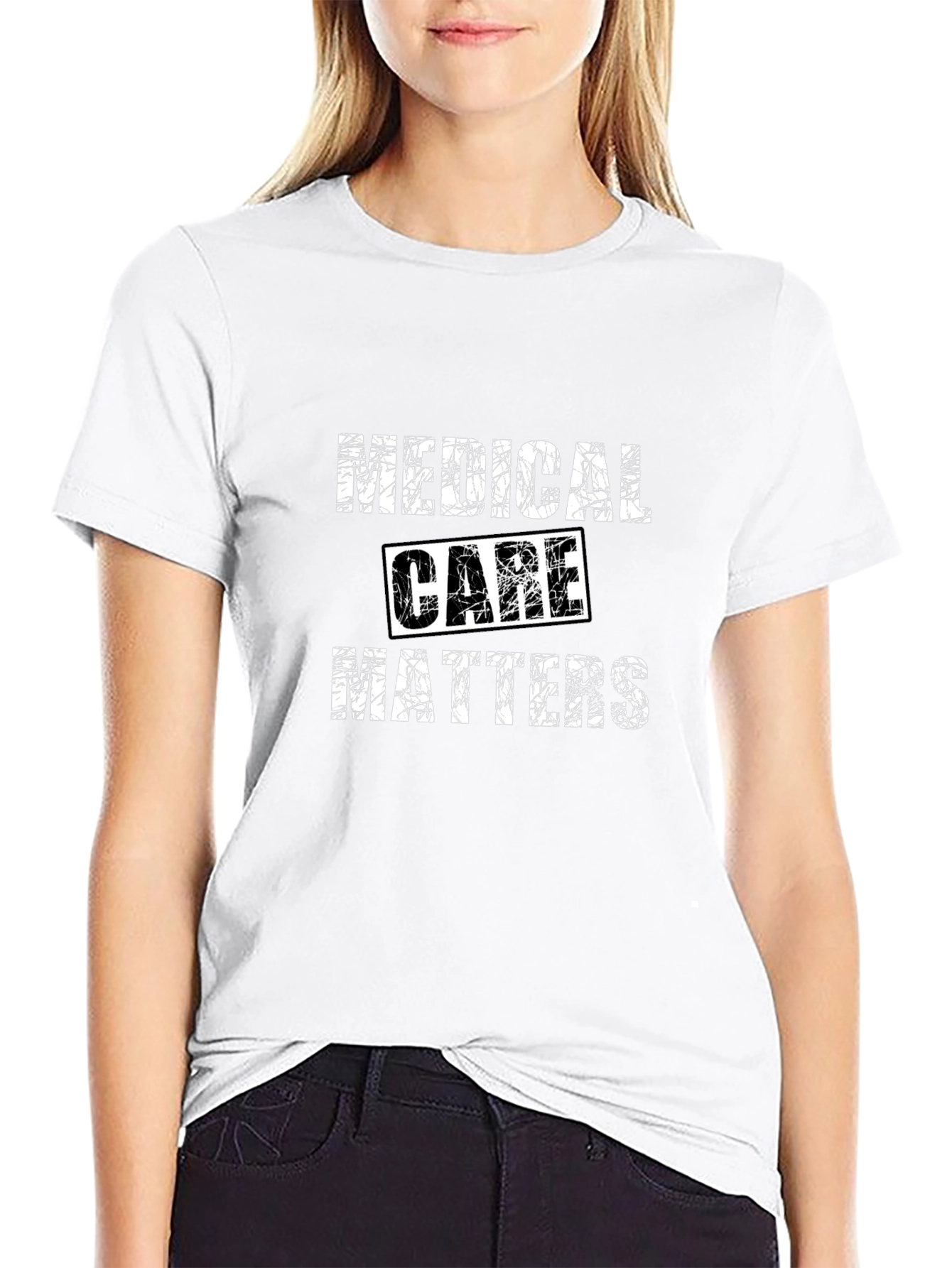 Medical Care Matters Black T-Shirt
