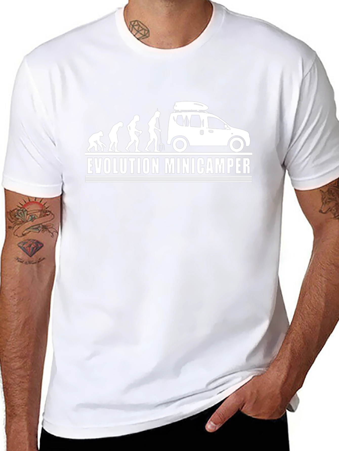 Evolution Minicamper Black T-Shirt