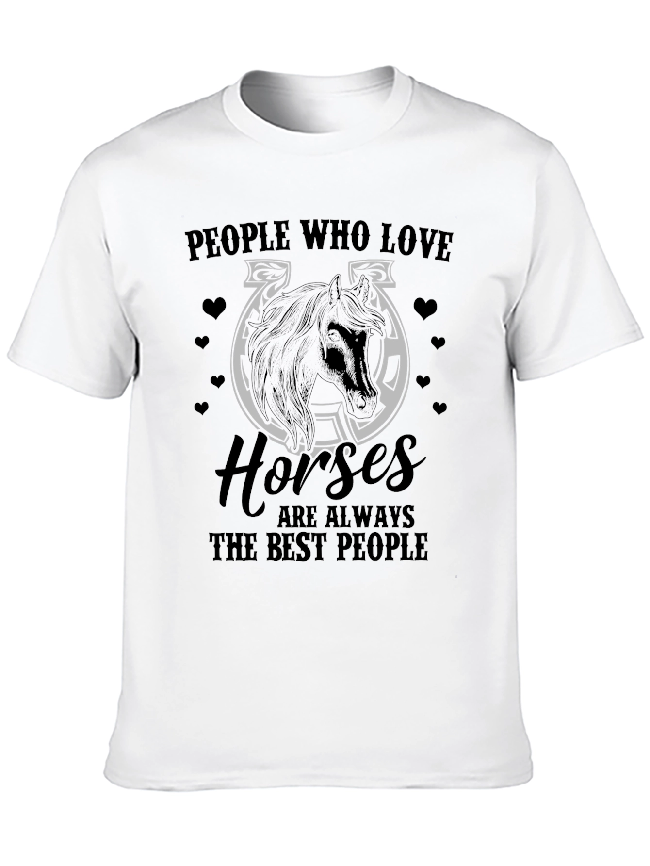 People Who Love Horses T-Shirt