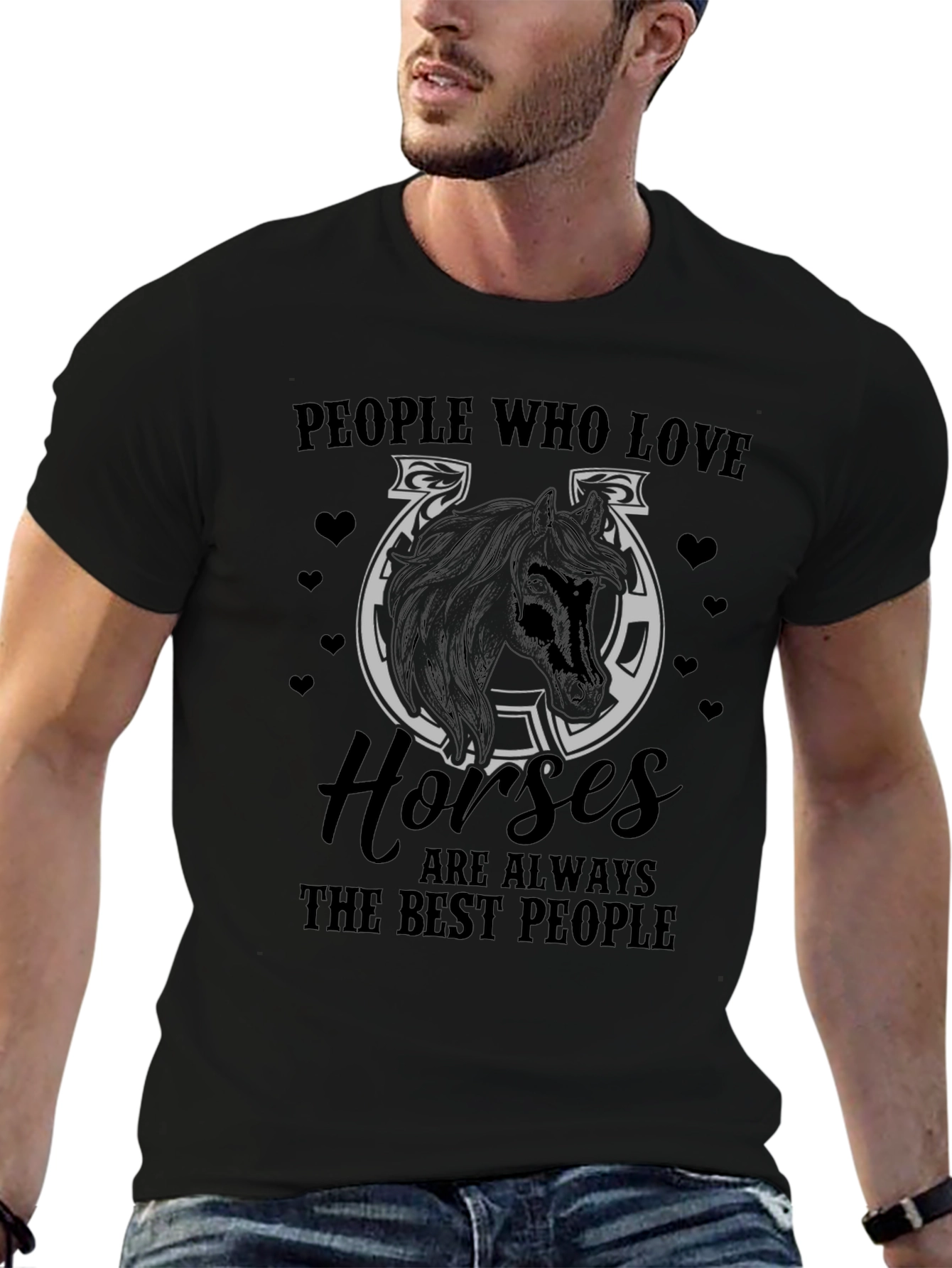 People Who Love Horses T-Shirt