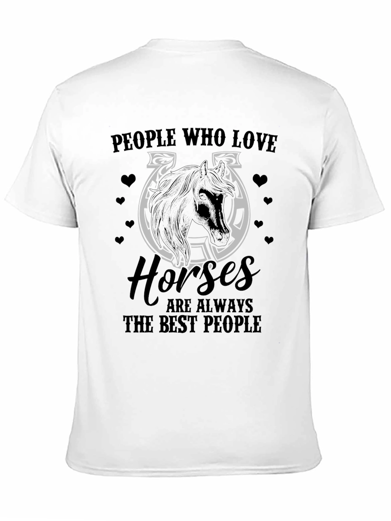 People Who Love Horses T-Shirt