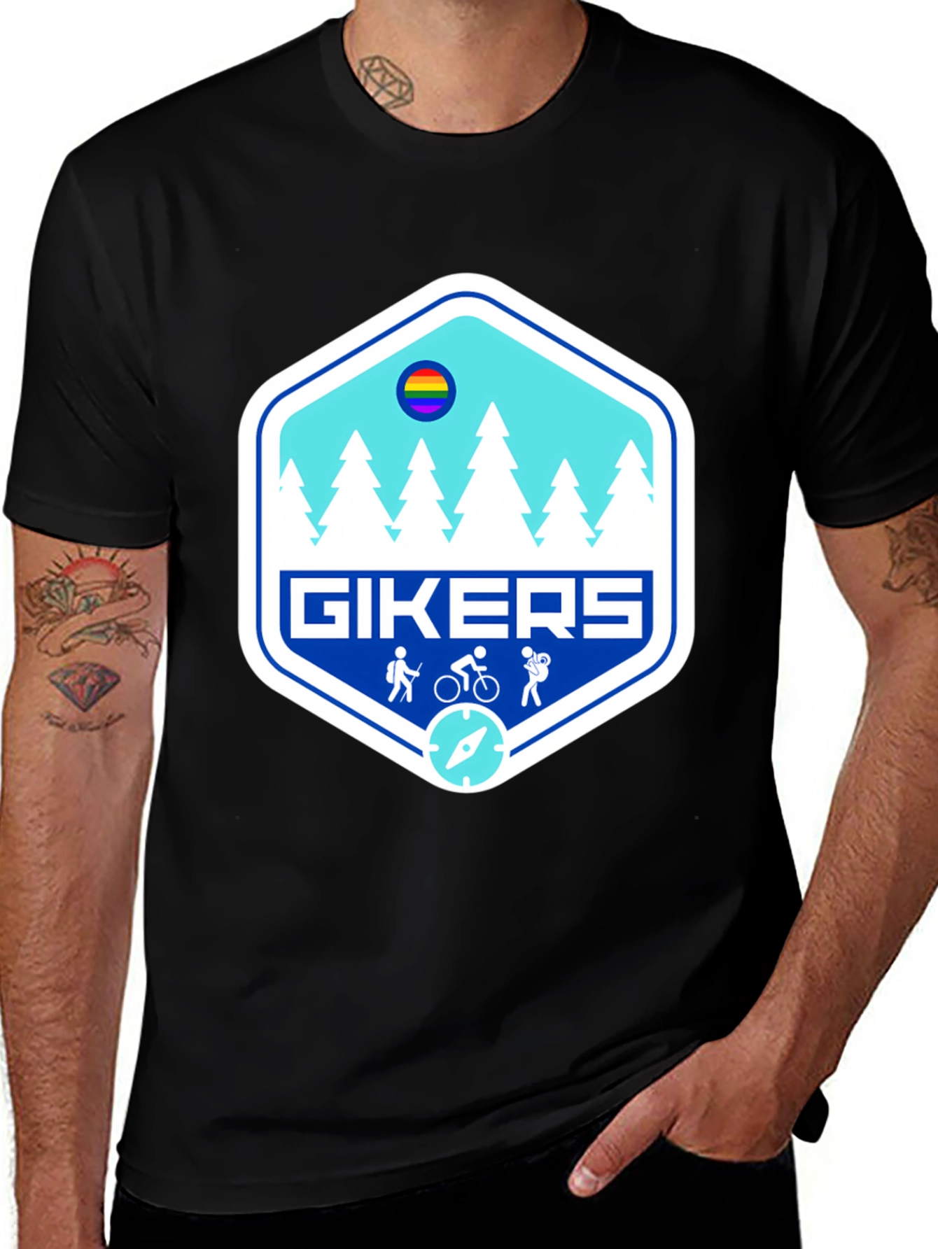 Gikers Outdoor Adventure T-Shirt