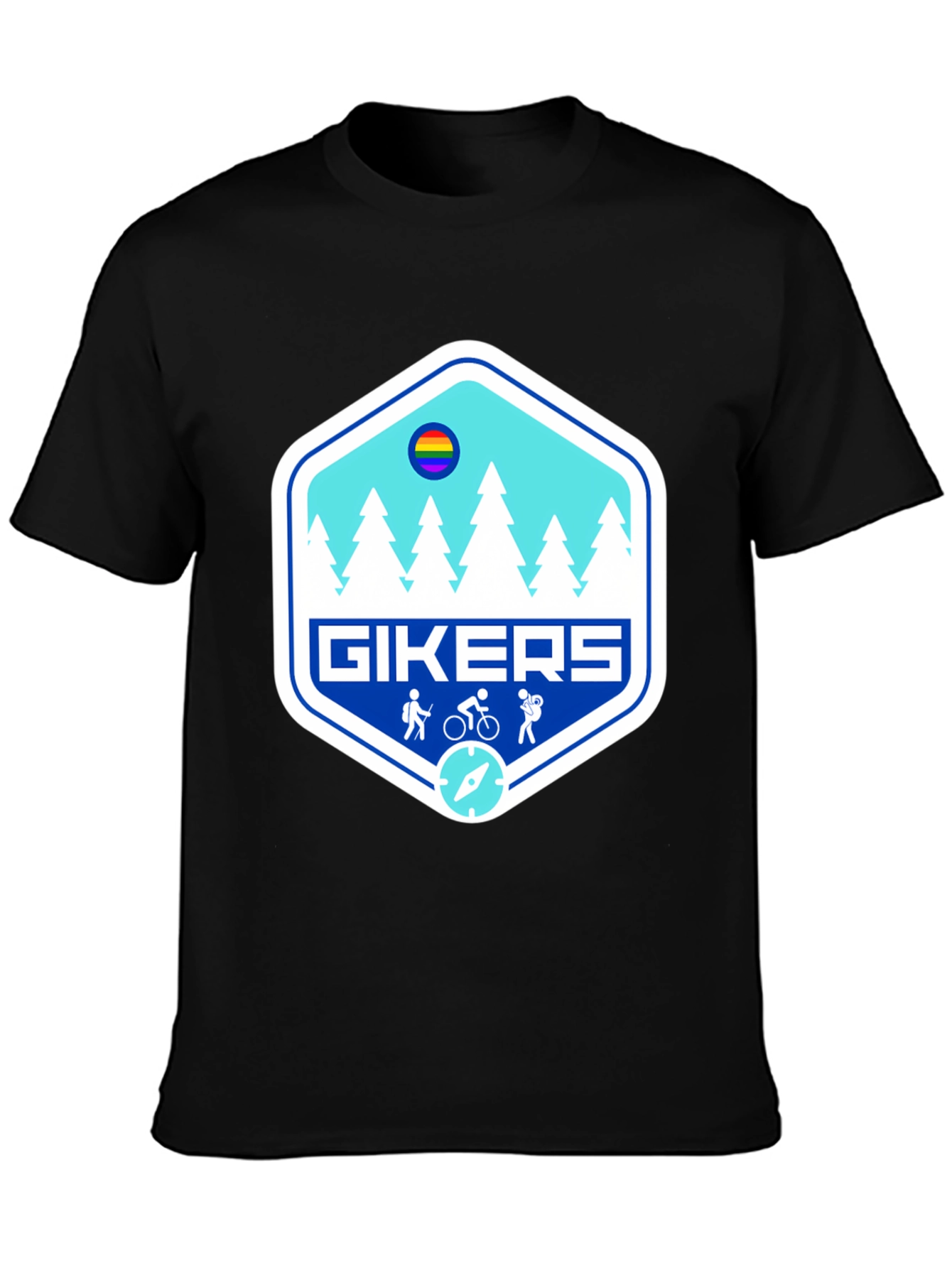 Gikers Outdoor Adventure T-Shirt
