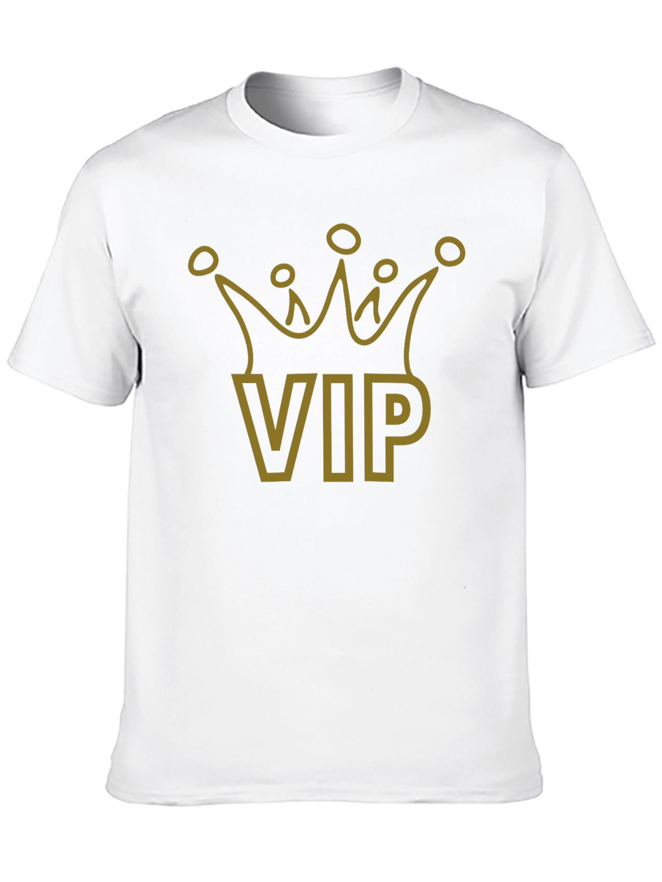 VIP Crown Graphic T-Shirt - Black