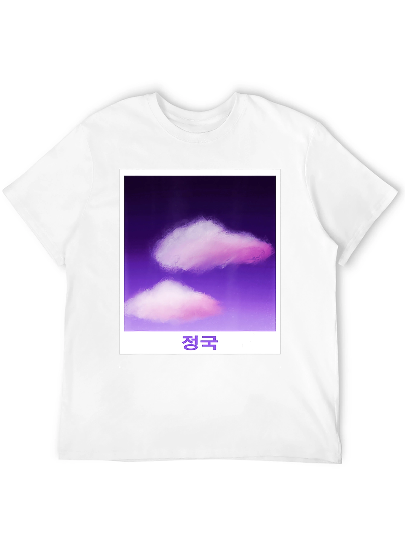 Cloud Graphic Black T-Shirt