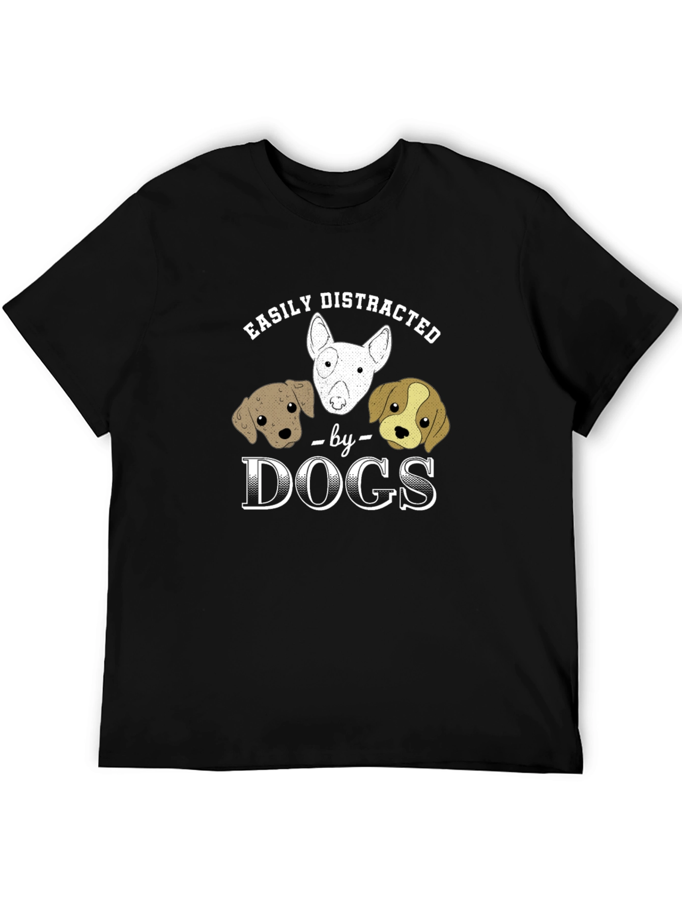 Easily Distracted by Dogs Graphic Tee