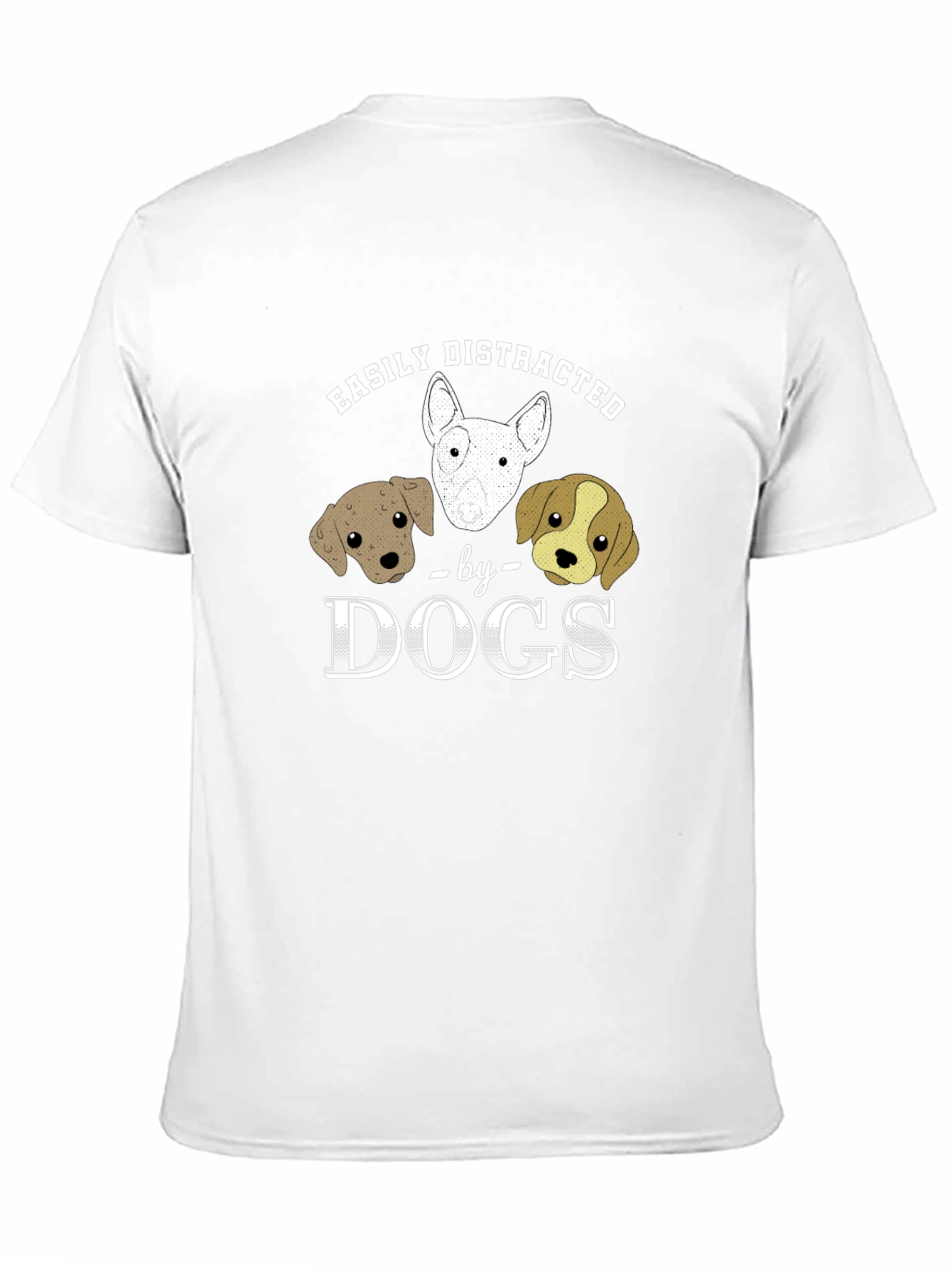 Easily Distracted by Dogs Graphic Tee
