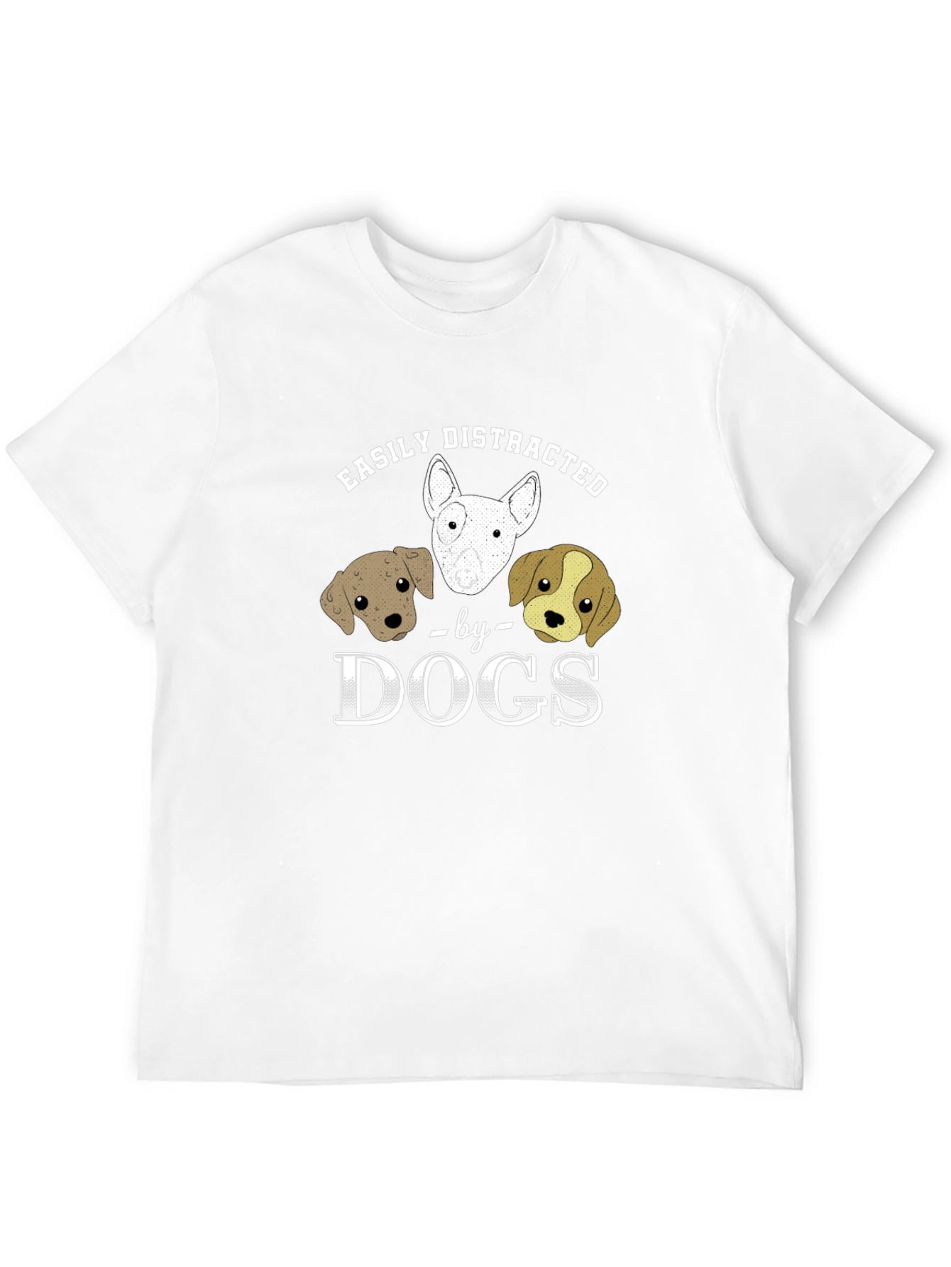 Easily Distracted by Dogs Graphic Tee