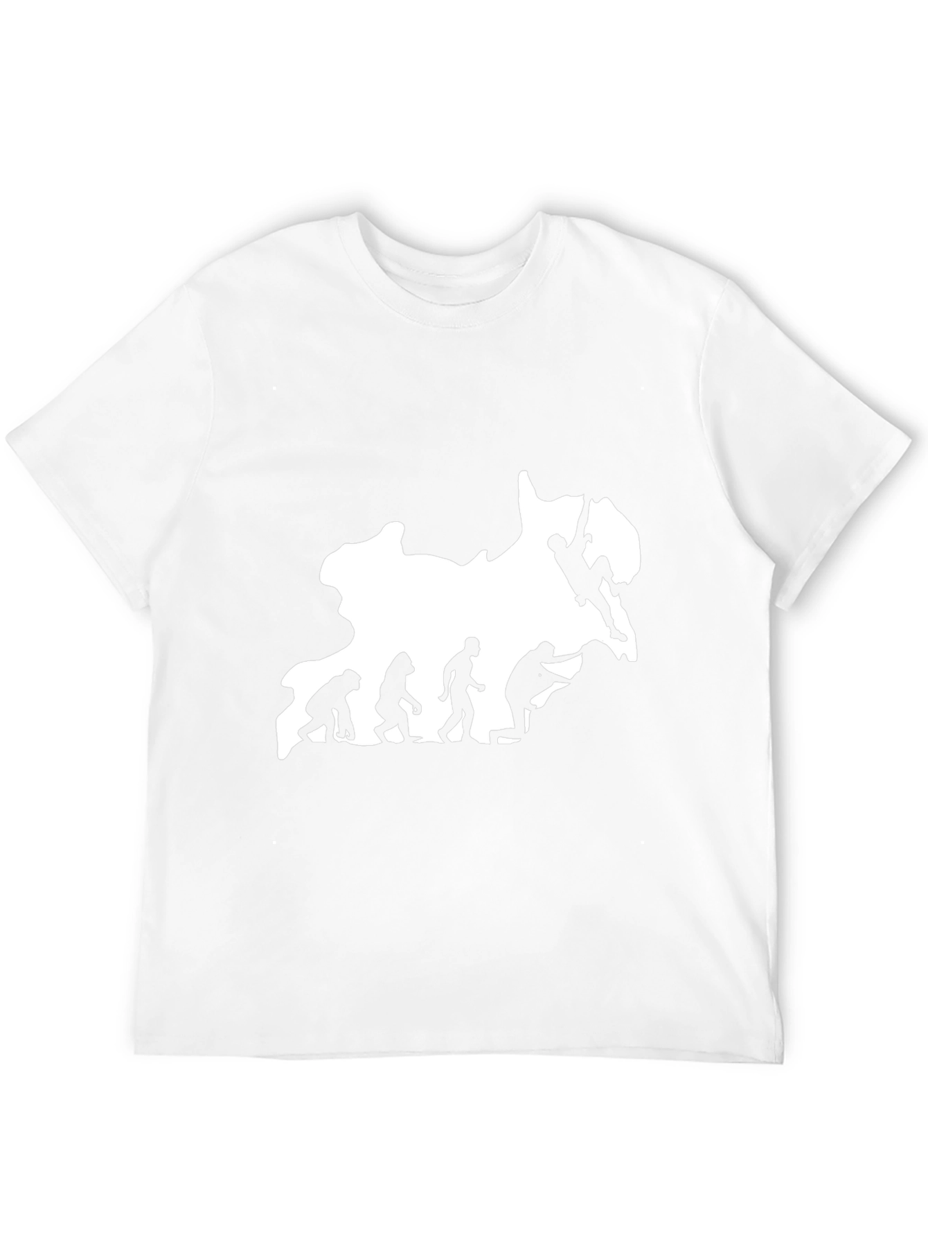 Evolution Climbing T-Shirt Black Novelty Tee