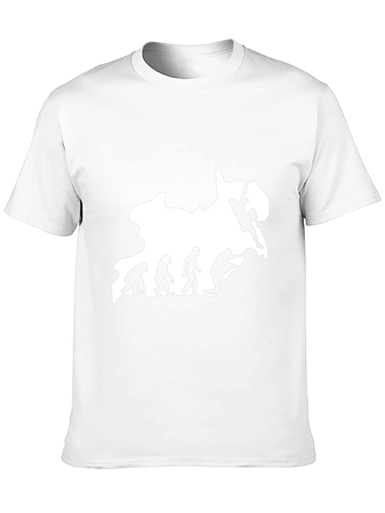 Evolution Climbing T-Shirt Black Novelty Tee