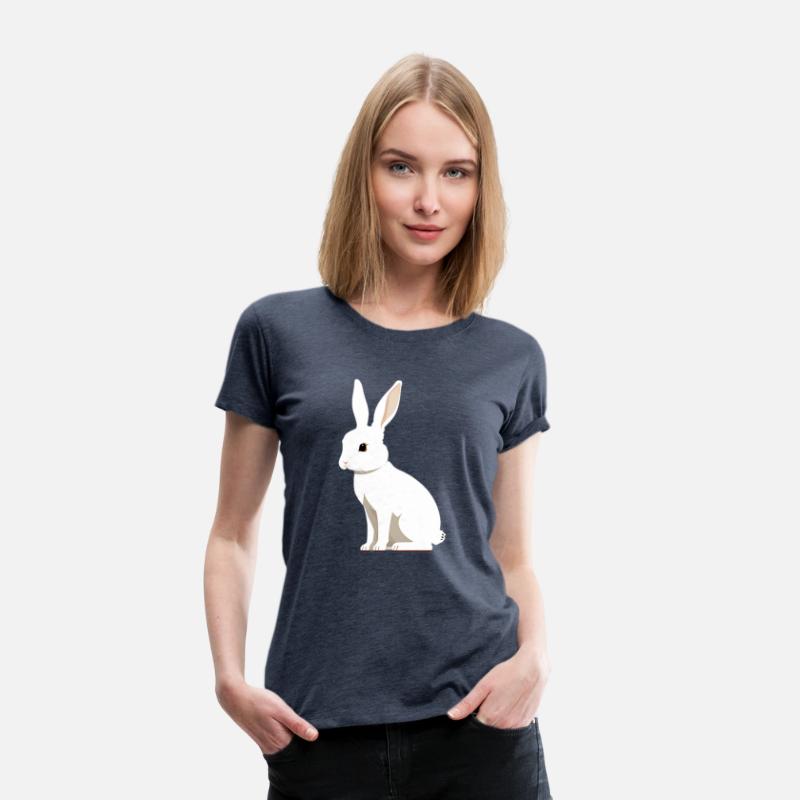 Adorable Little White Easter Bunny Rabbit