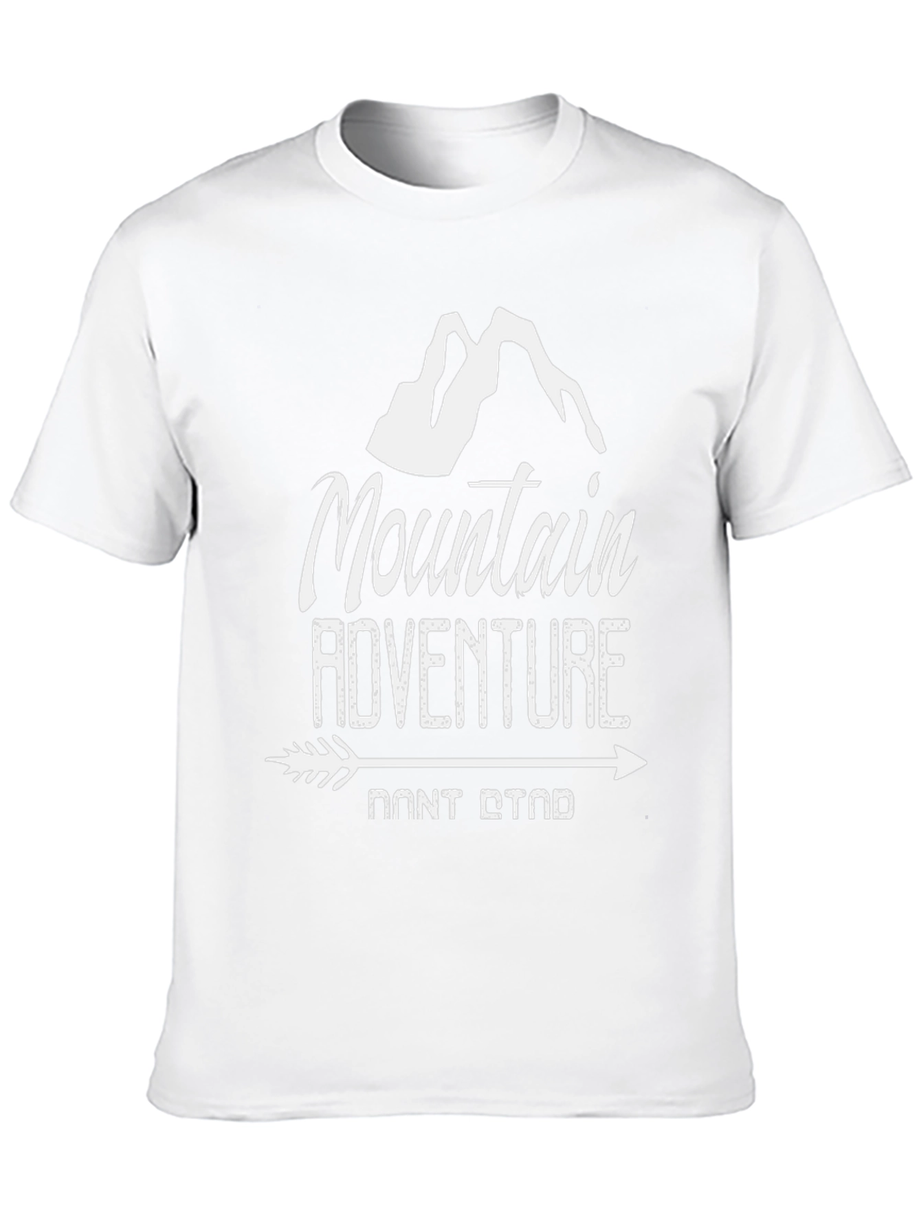 Mountain Adventure Black Graphic Tee