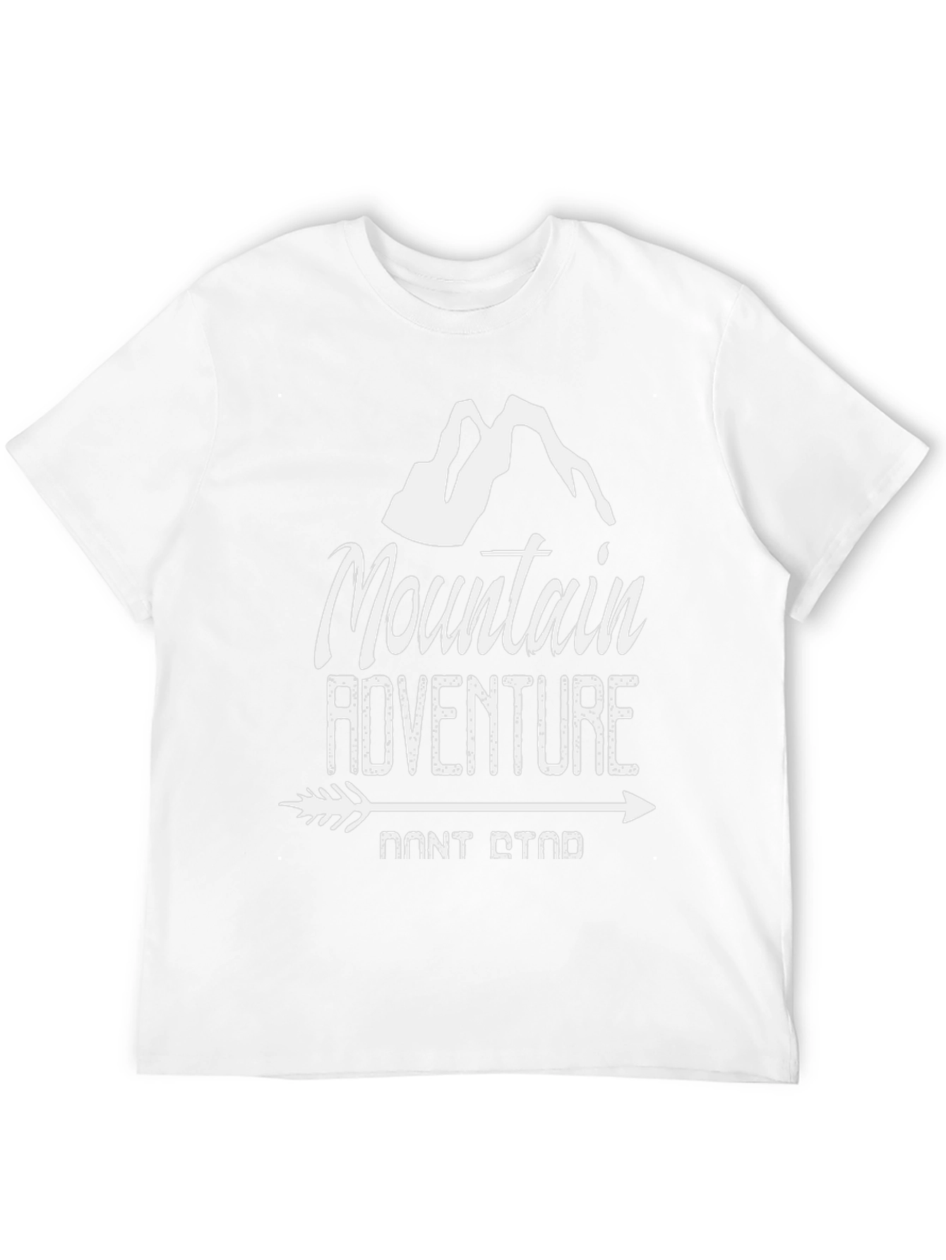 Mountain Adventure Black Graphic Tee