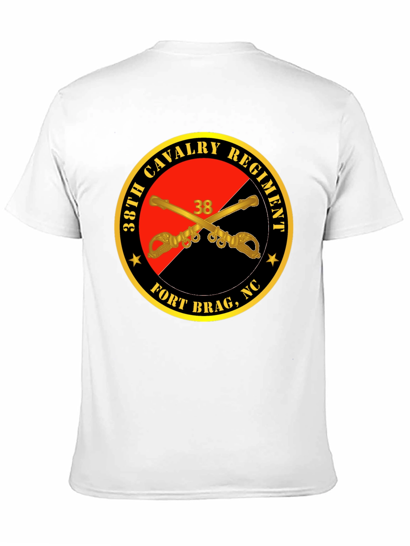 38th Cavalry Regiment Black T-Shirt