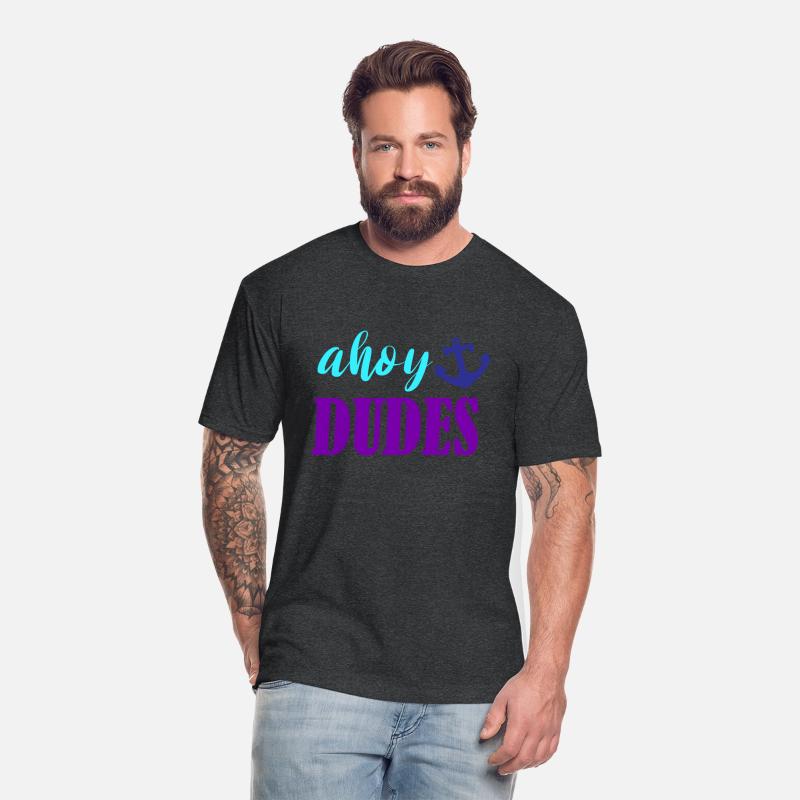 Ahoy Dudes Nautical Summer Tee