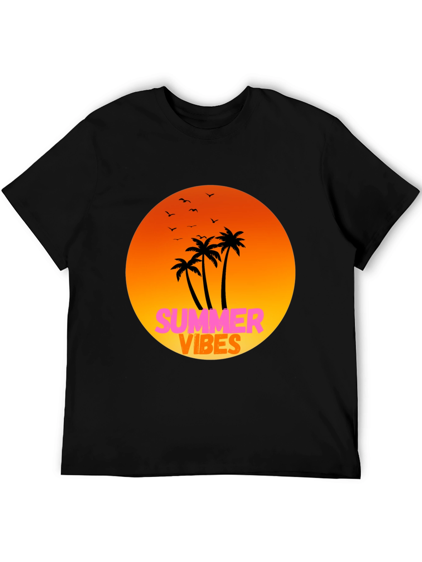 Summer Vibes Graphic Tee - Relaxed Fit