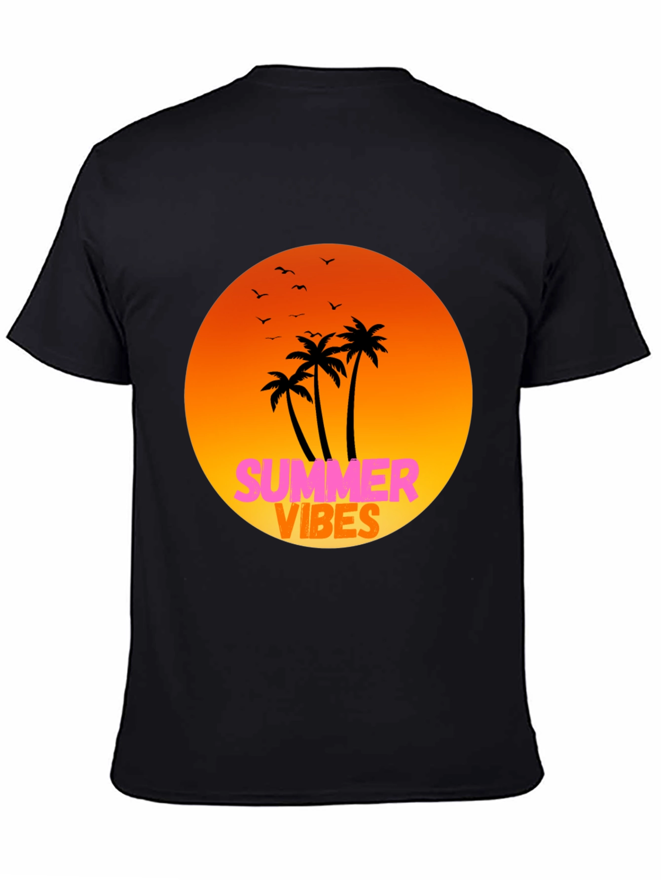 Summer Vibes Graphic Tee - Relaxed Fit