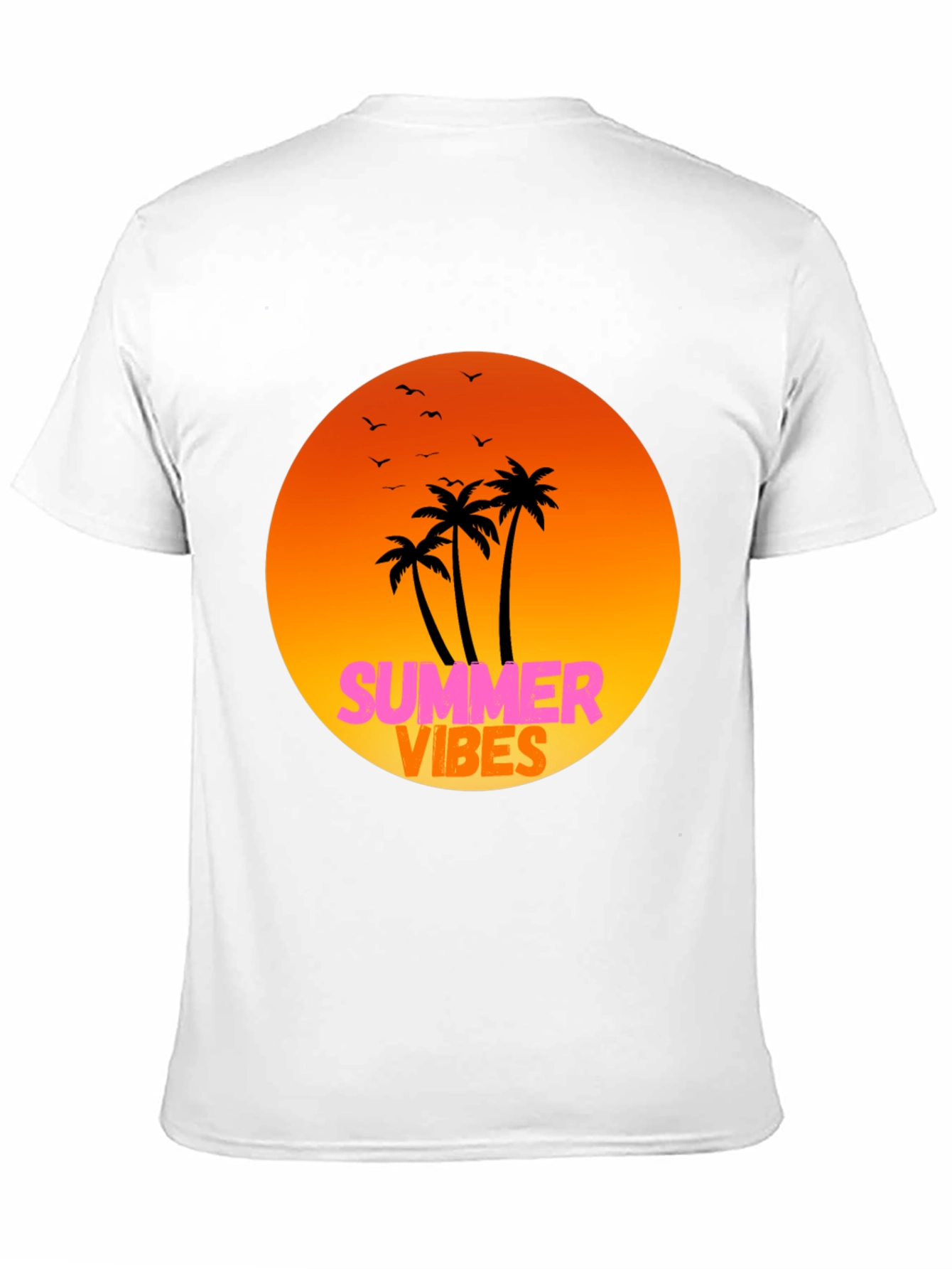 Summer Vibes Graphic Tee - Relaxed Fit
