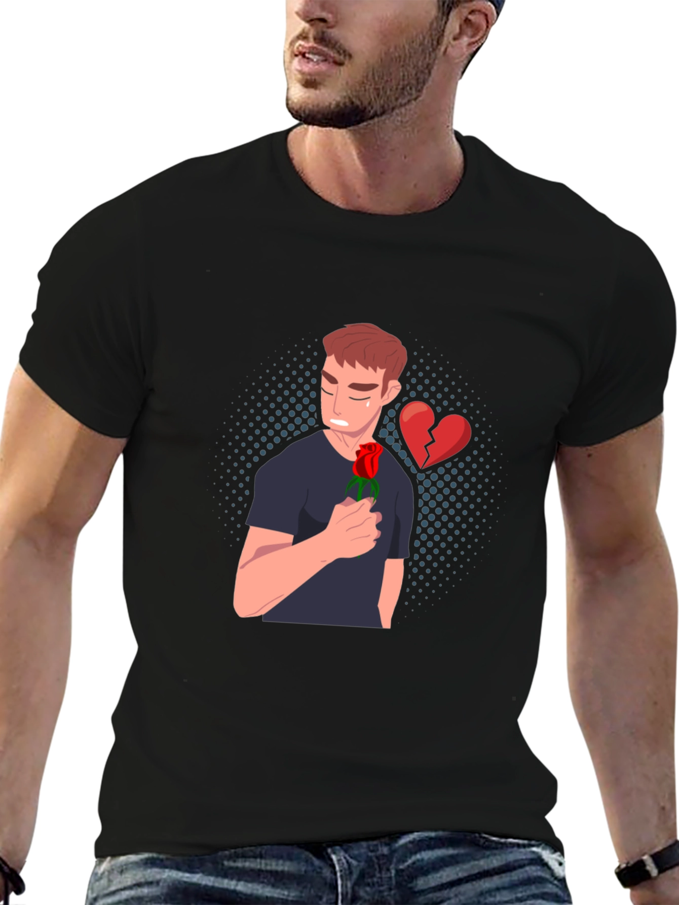 Sad Romance Graphic T-Shirt