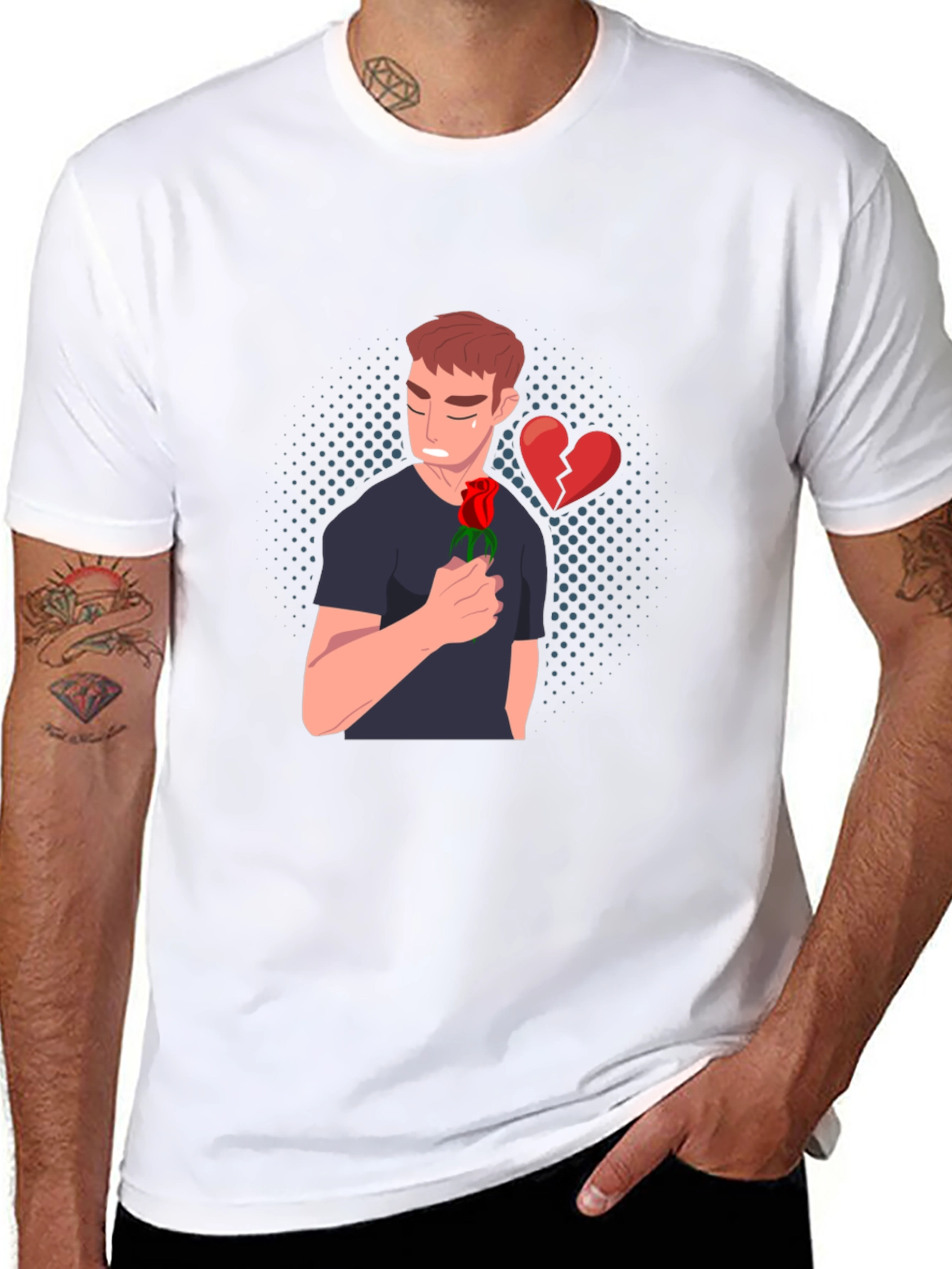 Sad Romance Graphic T-Shirt