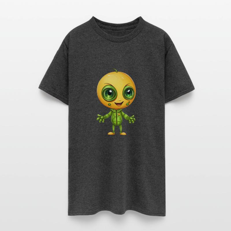 Alien Meets Peach: Fruity Encounter