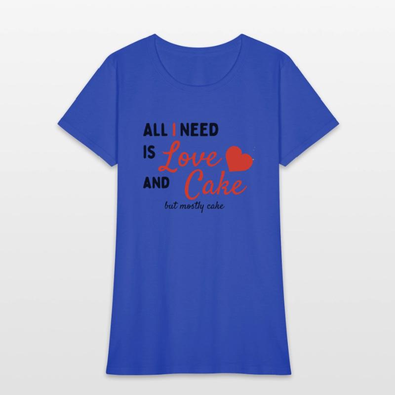 All I need is love and cake. Cool Quote