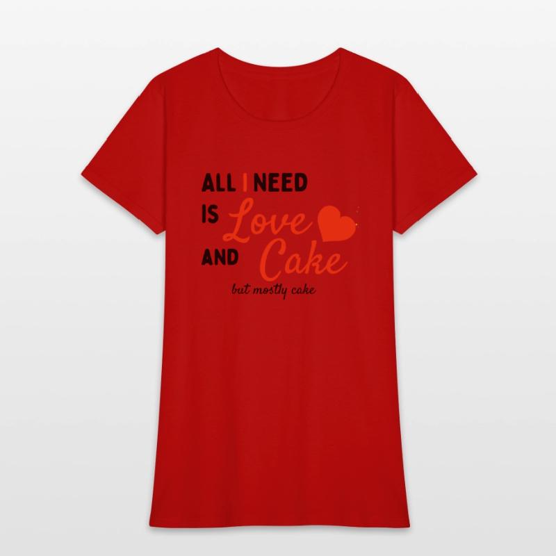 All I need is love and cake. Cool Quote