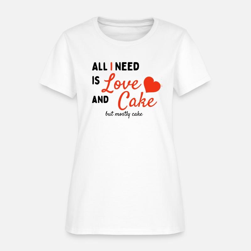 All I need is love and cake. Cool Quote
