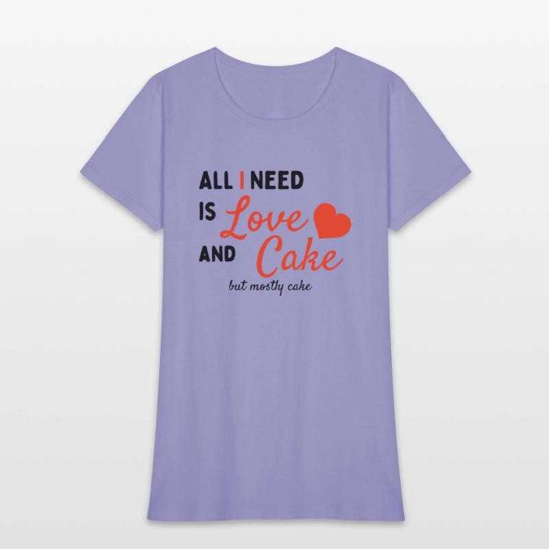 All I need is love and cake. Cool Quote