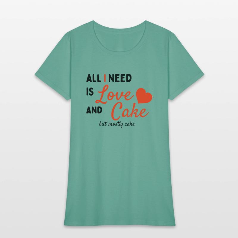 All I need is love and cake. Cool Quote