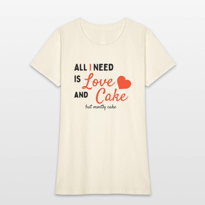 All I need is love and cake. Cool Quote